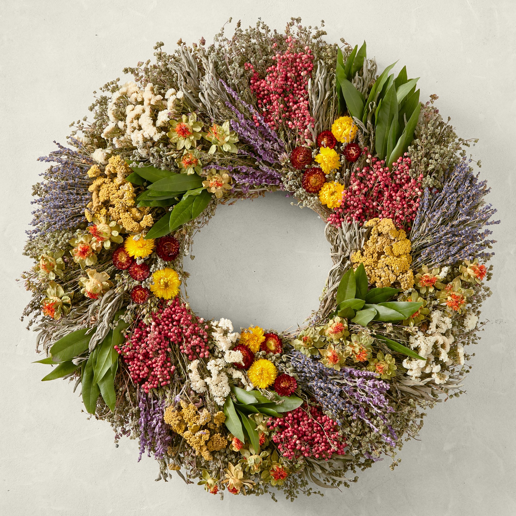 Farmers' Market Herb Live Wreath & Garland