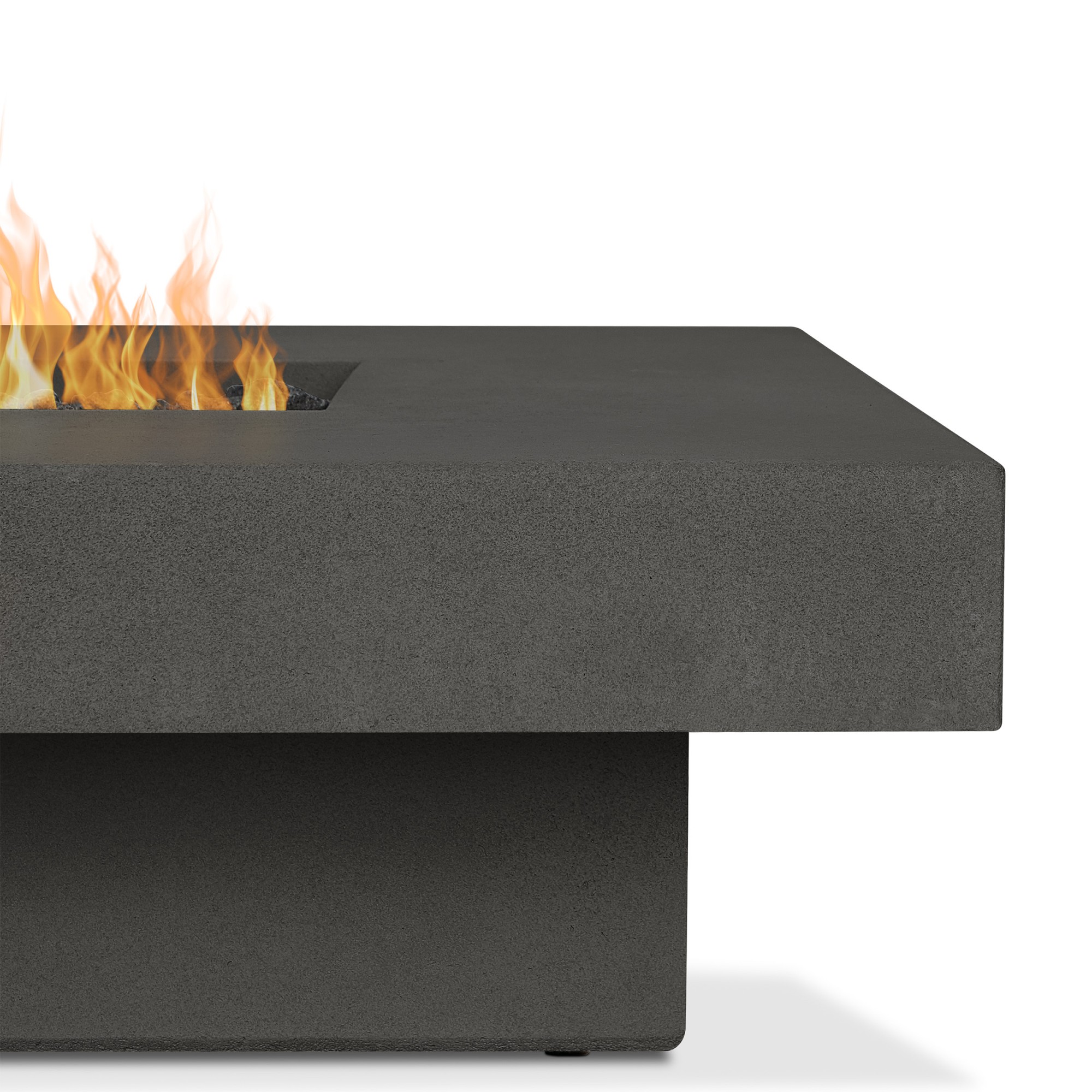 Novato Low Rectangle Propane Fire Table (60