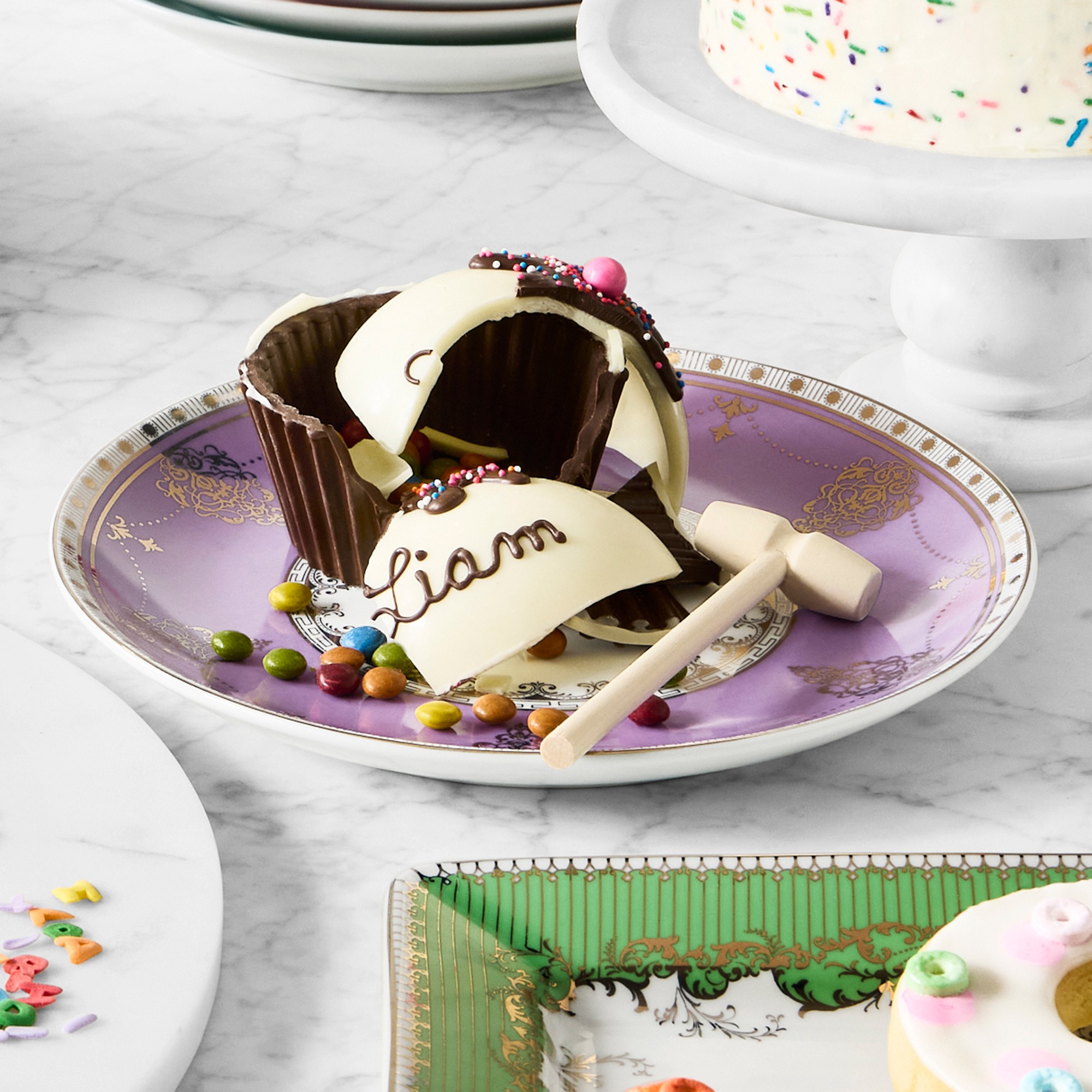 Celebration Dessert Plates, Set of 6
