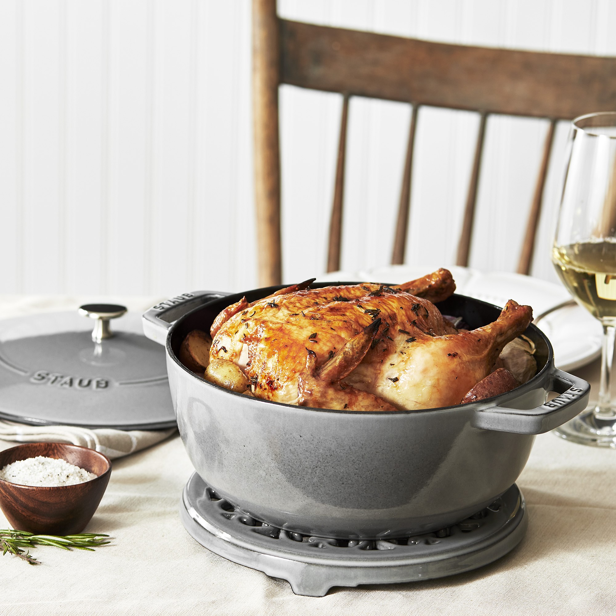 Staub Enameled Cast Iron Essential French Oven