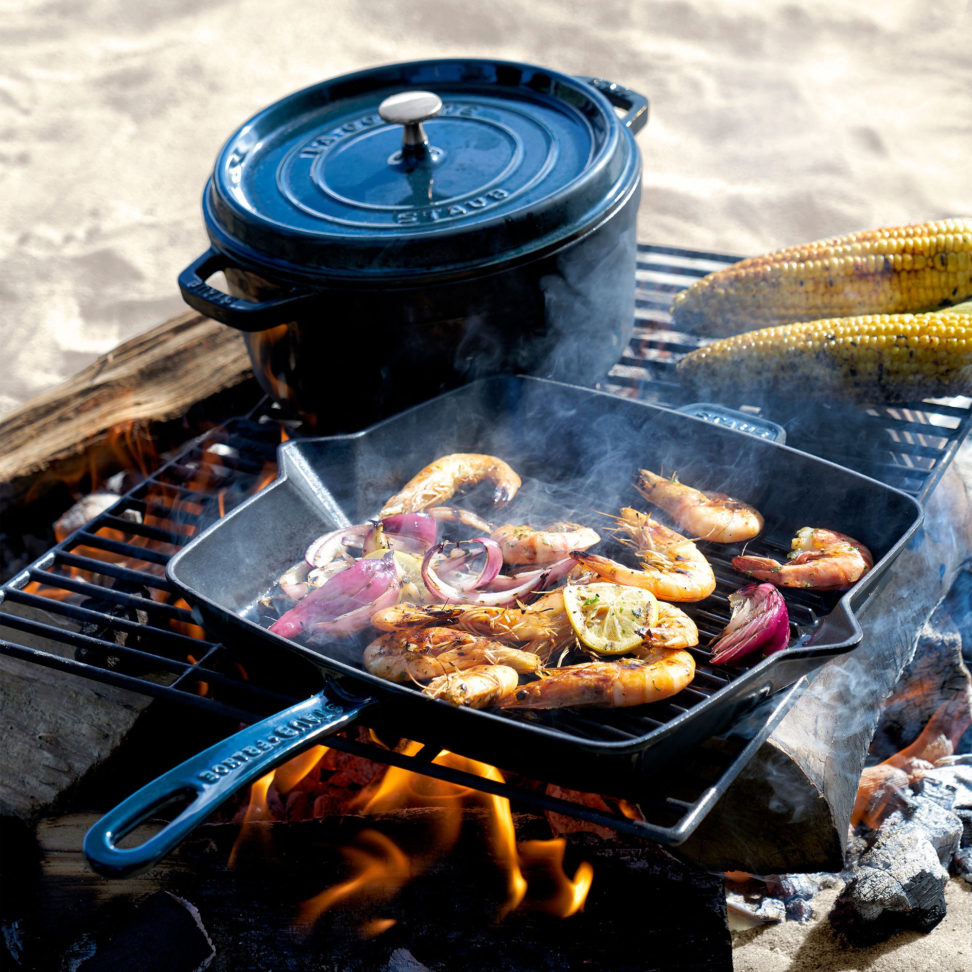 Staub Enameled Cast Iron Round Dutch Oven