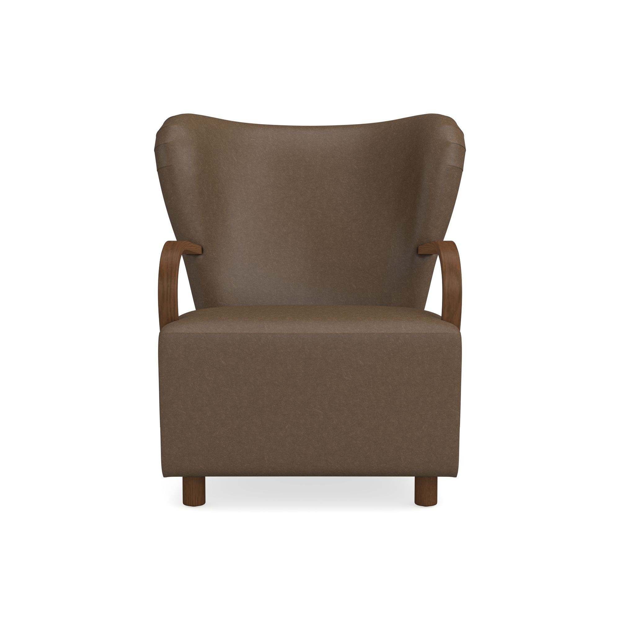 Corban Bentwood Upholstered Occasional Chair