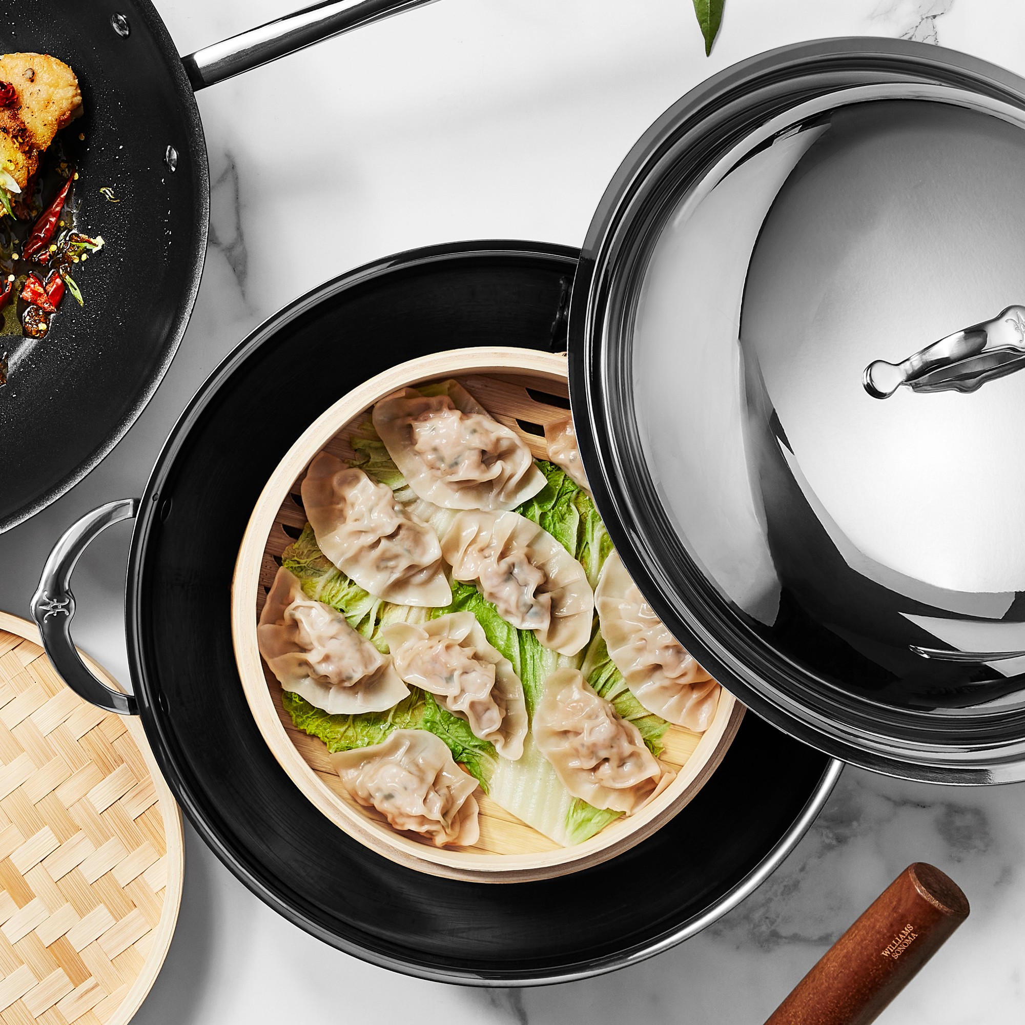 Williams Sonoma Bamboo Steamer