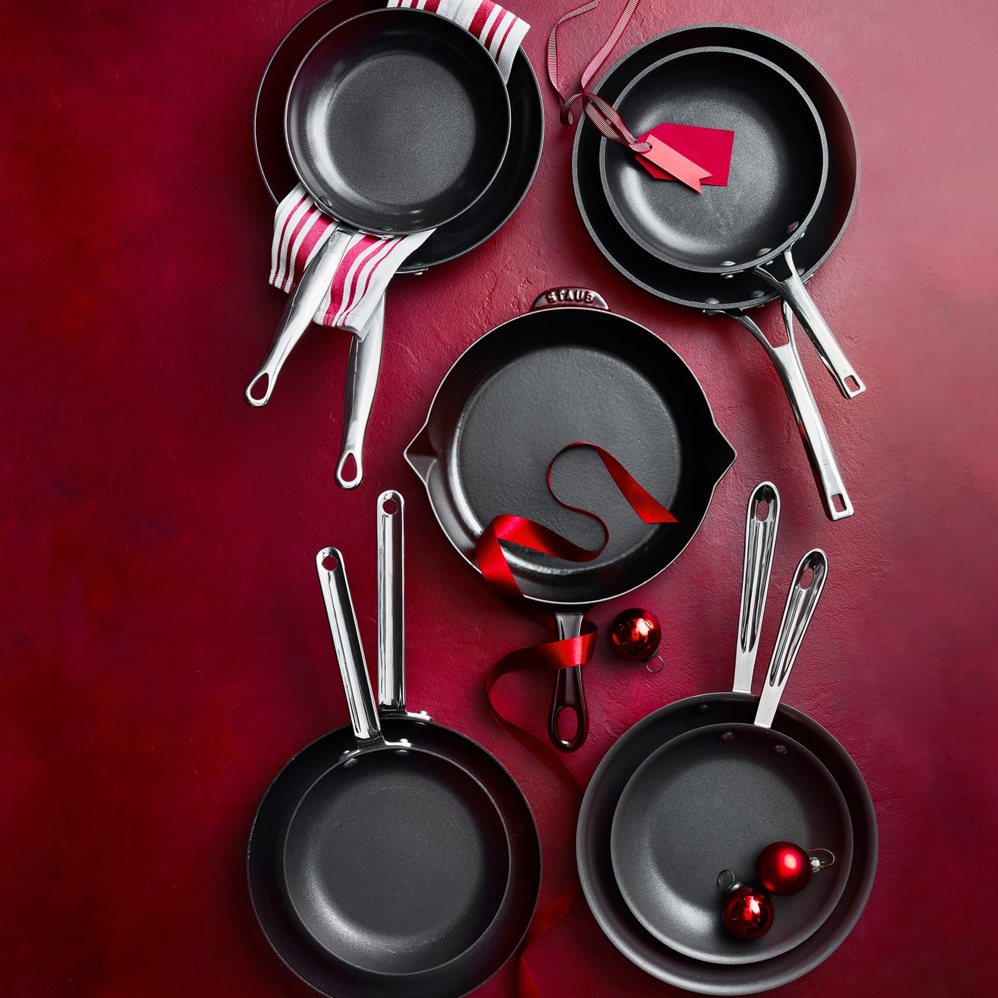 Staub Enameled Cast Iron Fry Pan