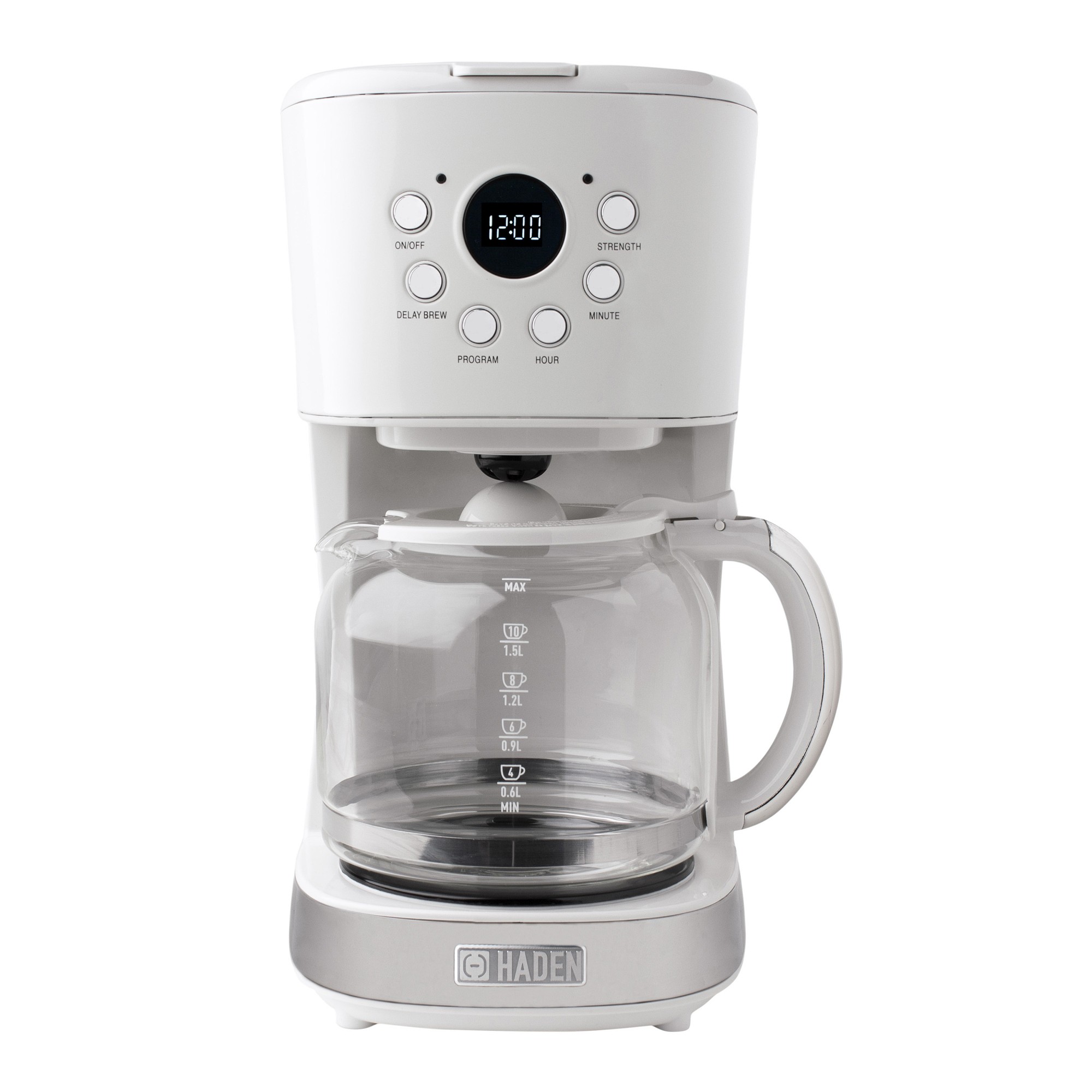 Haden 12-Cup Programmable Coffee Maker