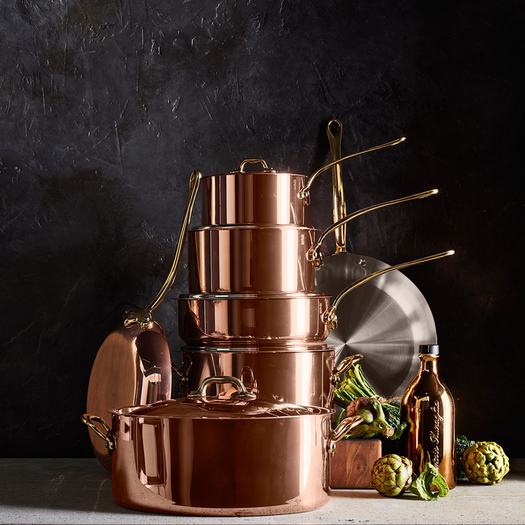 Mauviel M'150B Copper Saucepan