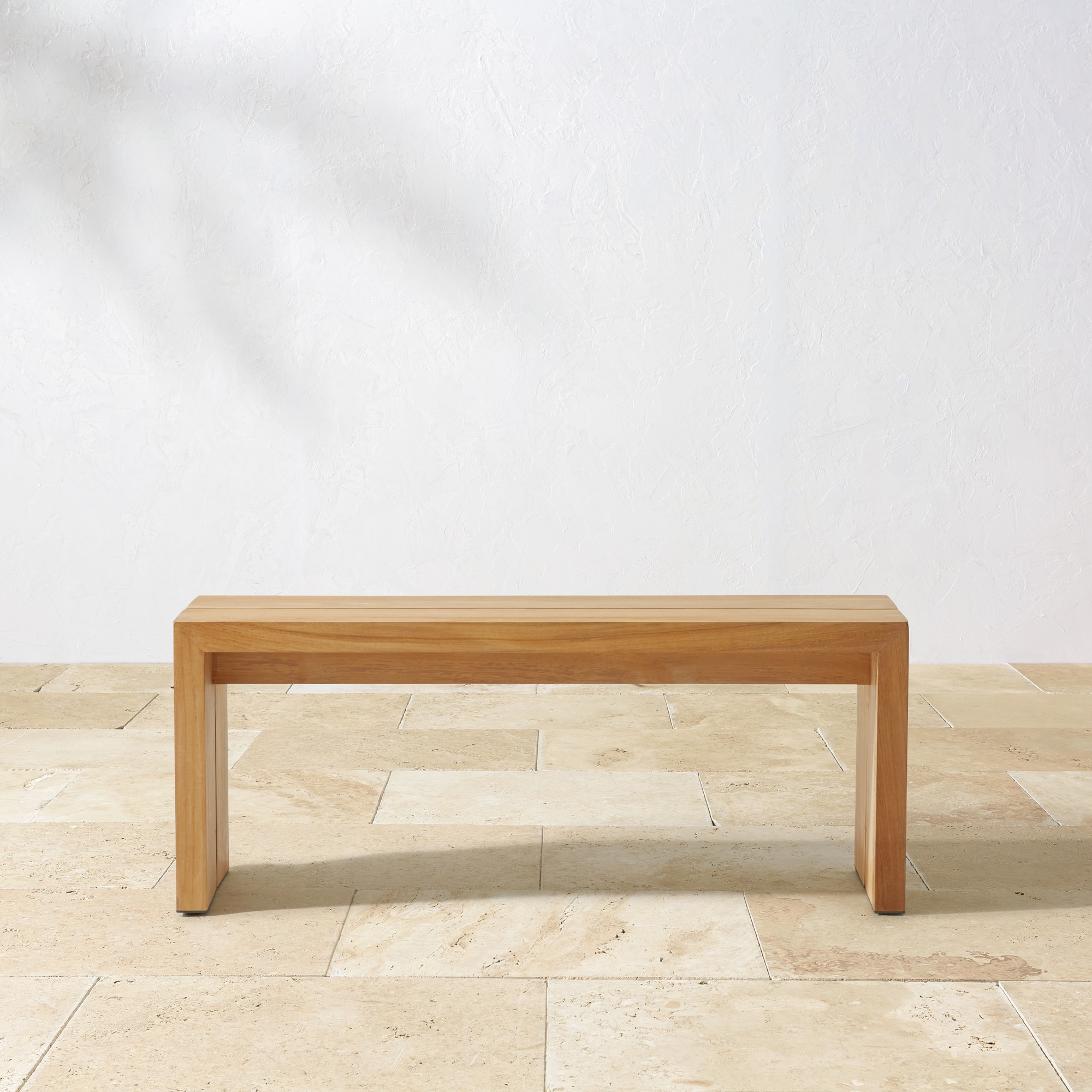 Larnaca Outdoor Teak Dining Bench (46