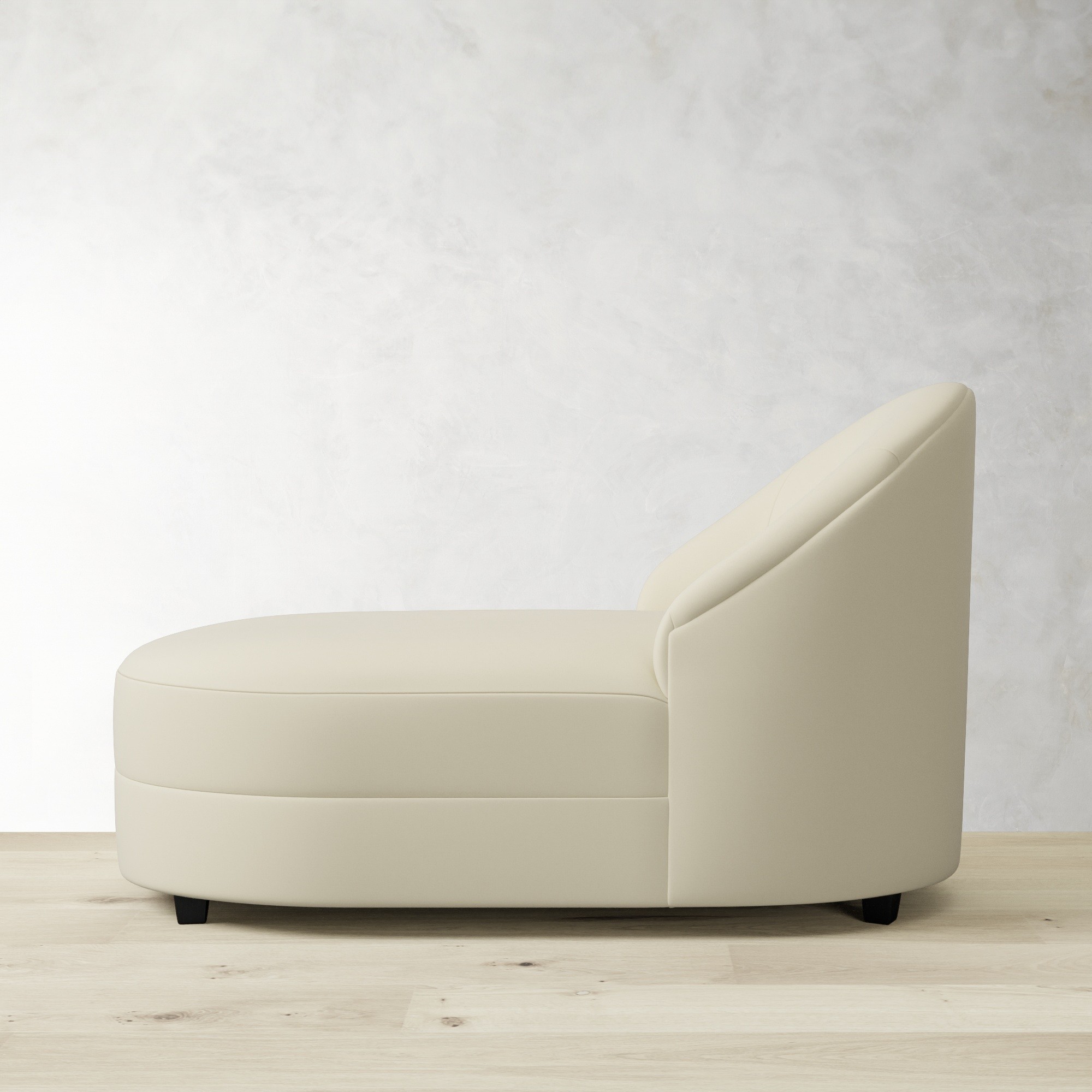 Capri Upholstered Stand Alone Chaise (60