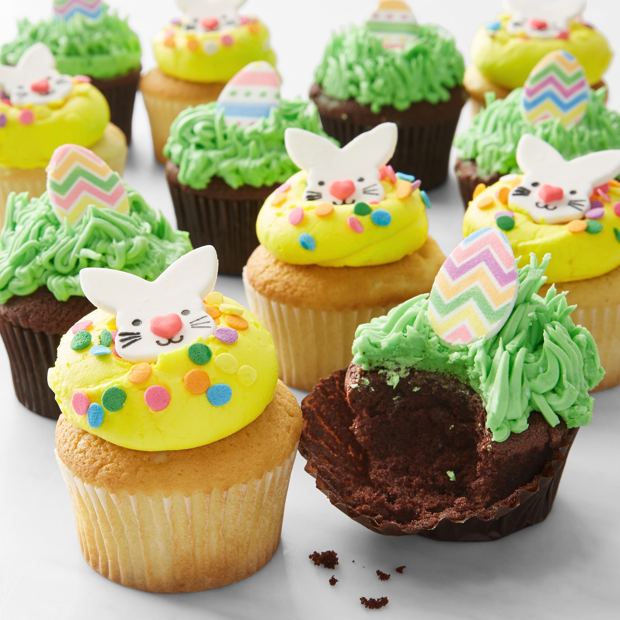 Georgetown Cupcake Hoppy Easter Cupcakes, Set of 12