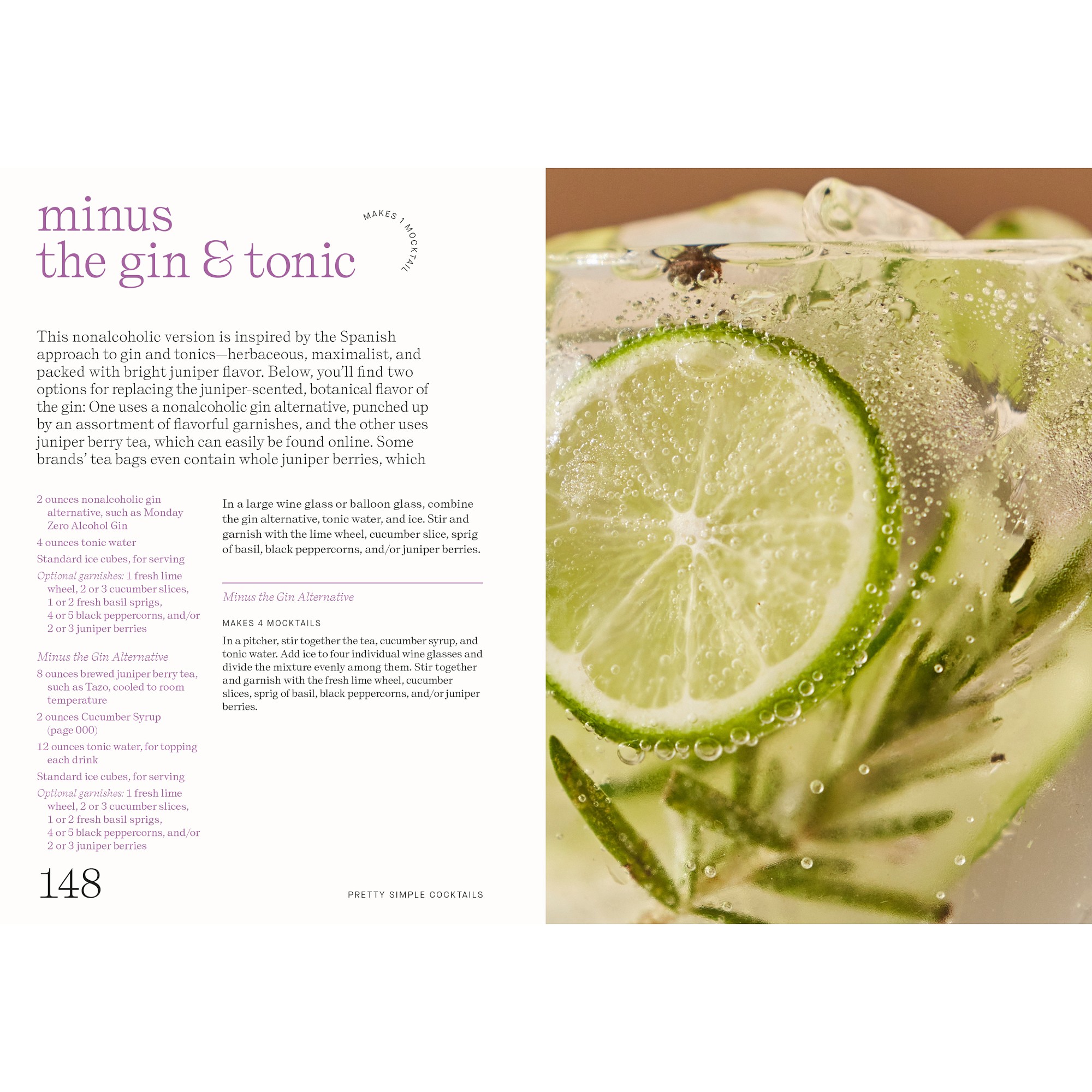 Julianna Mclntosh: Pretty Simple Cocktails: Margaritas, Mocktails, Spritzes, and More for Every Mood