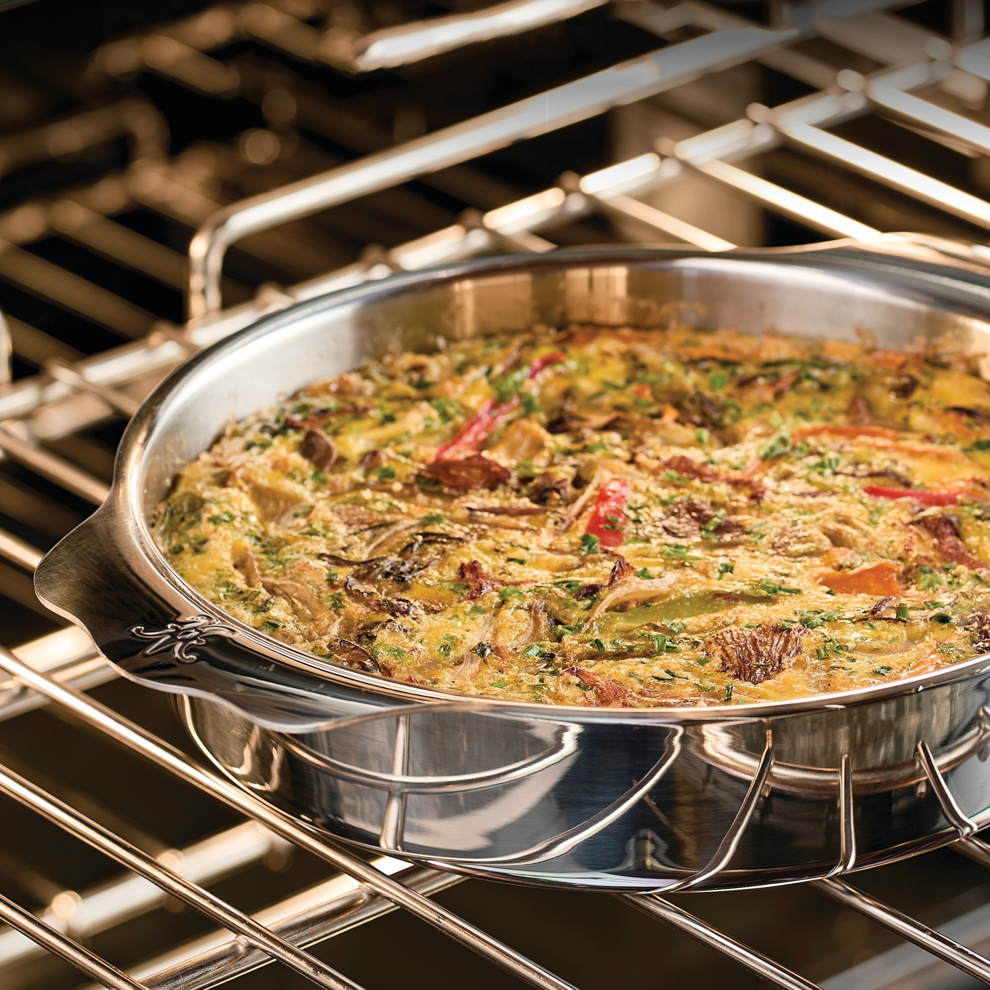 Hestan OvenBond Stainless-Steel Round Cake Pan, 9