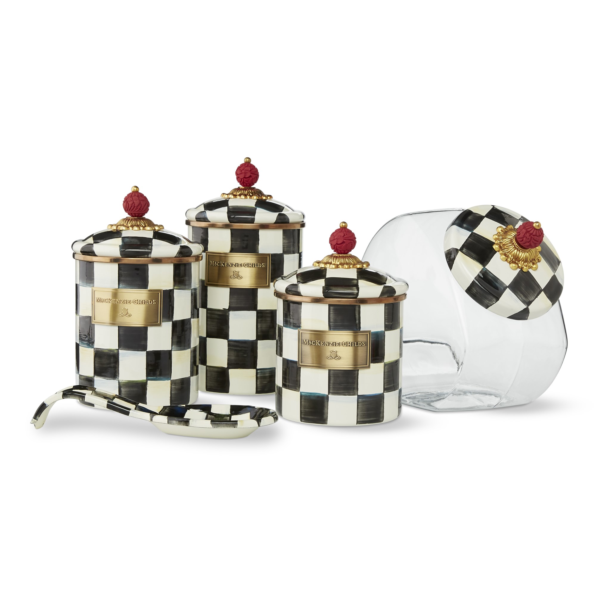 MacKenzie-Childs Courtly Check Spoon Rest