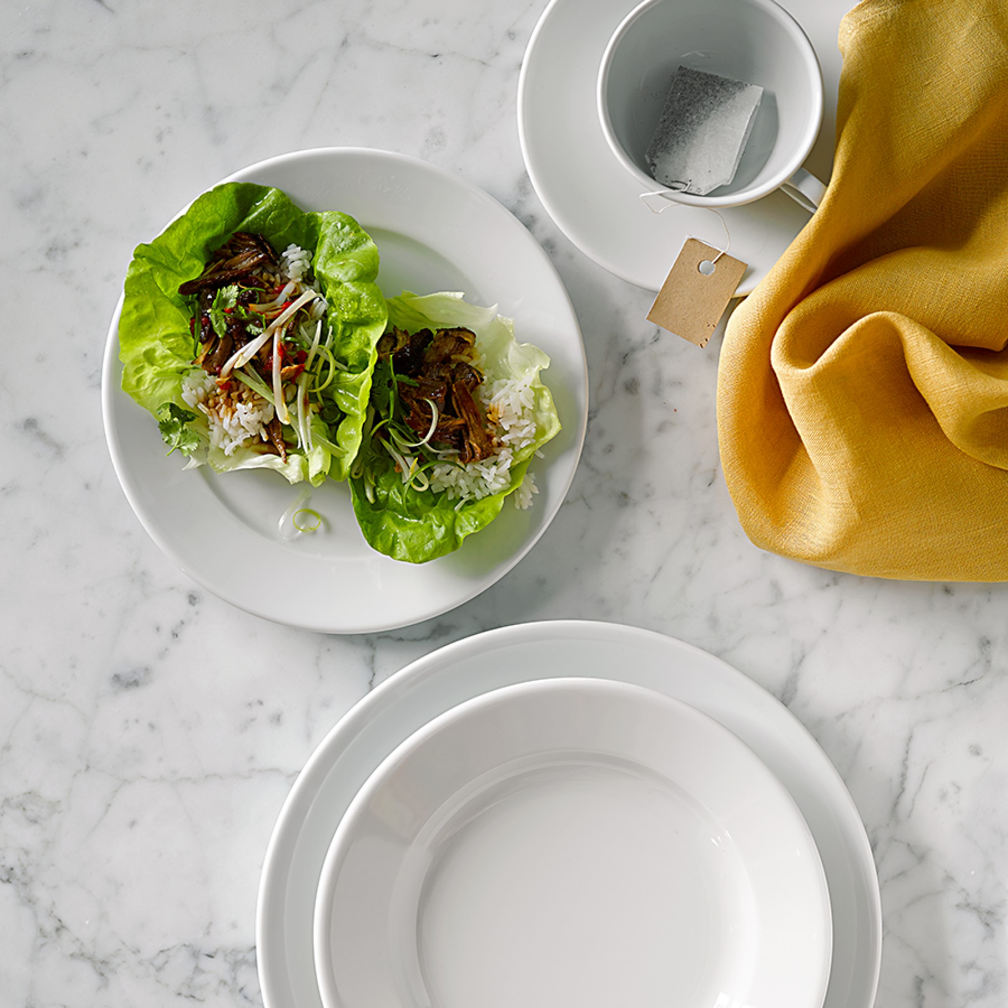 Apilco Tradition Porcelain Salad Plates