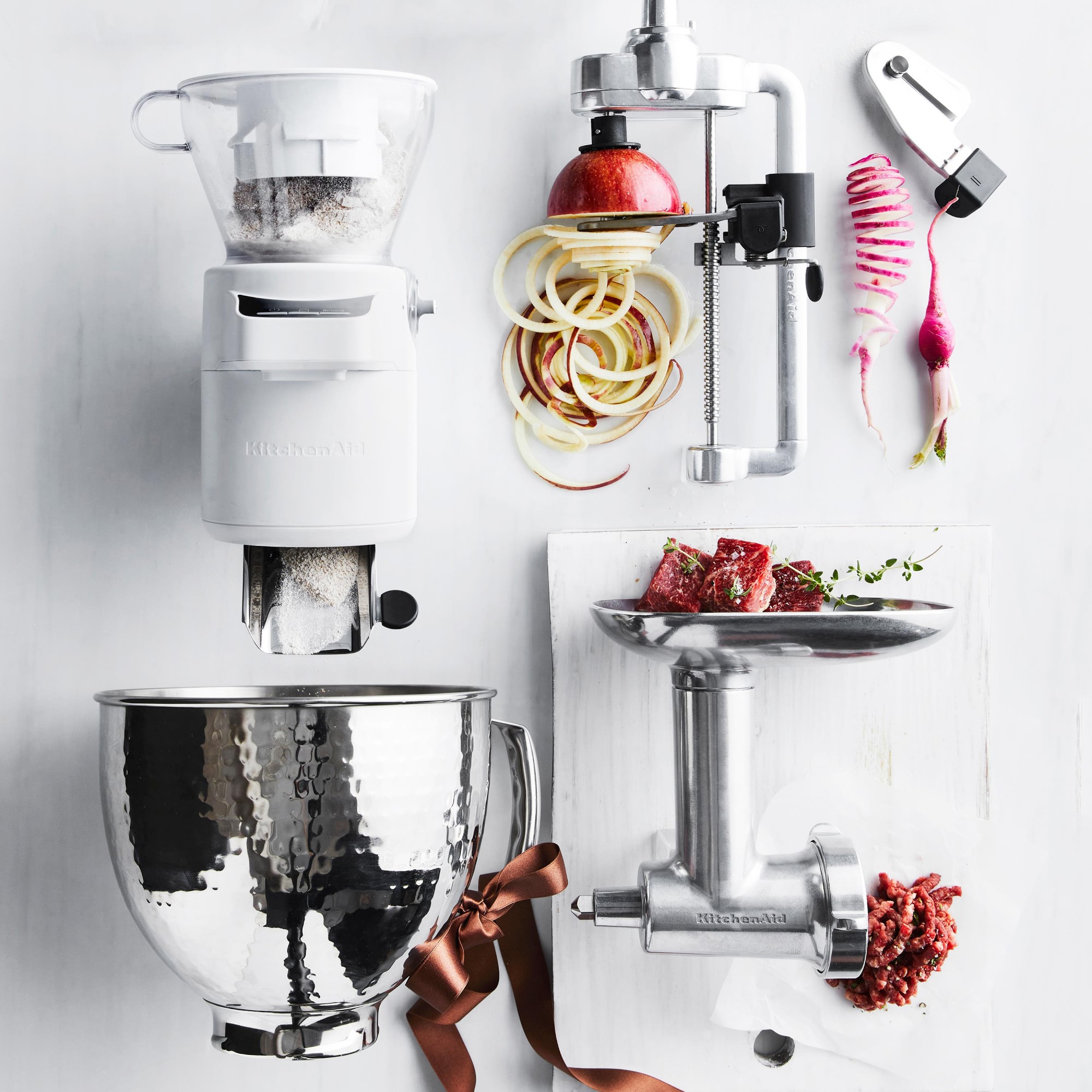 KitchenAid® Mixer Metal Food Grinder Attachment