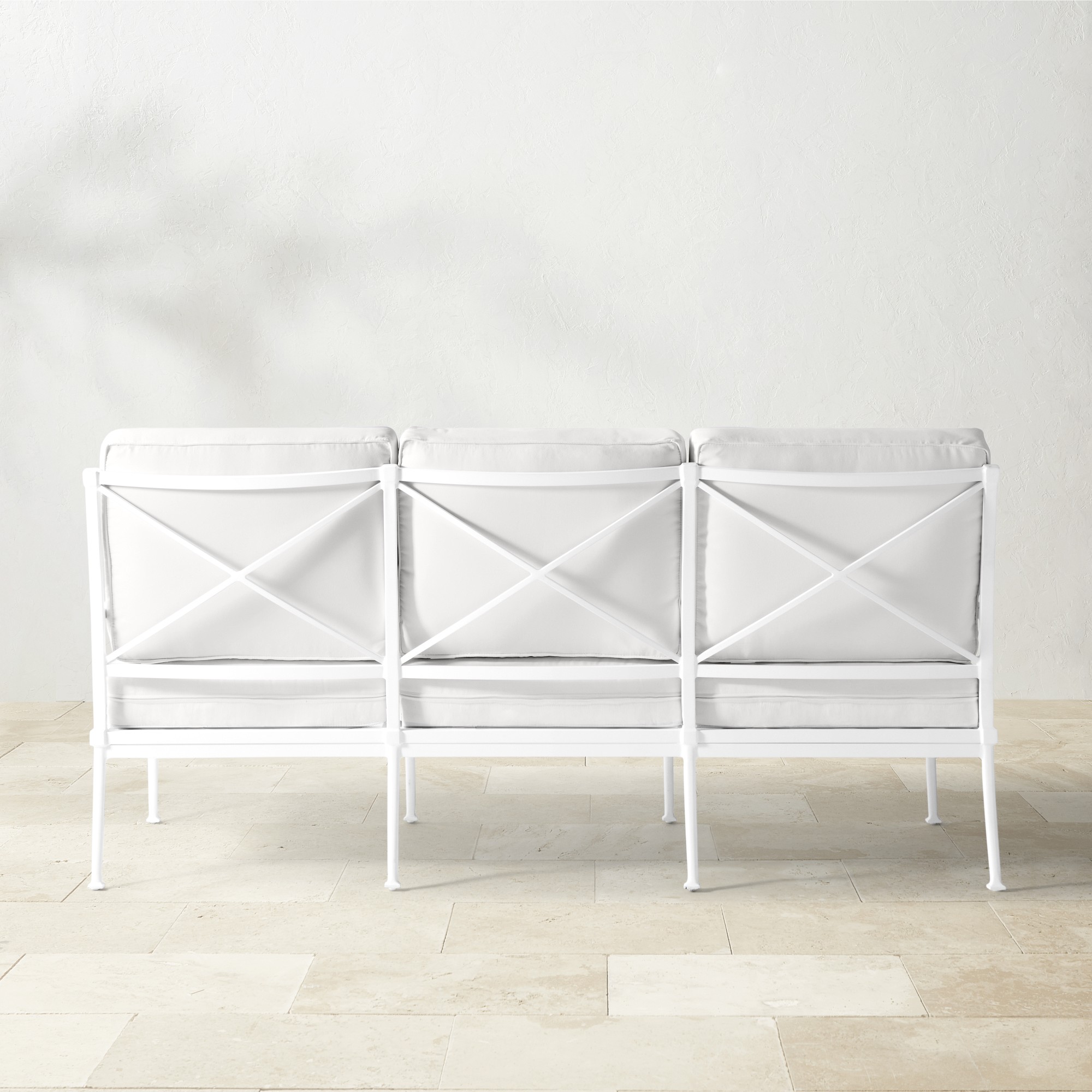 Bridgehampton Outdoor Sofa, White (74