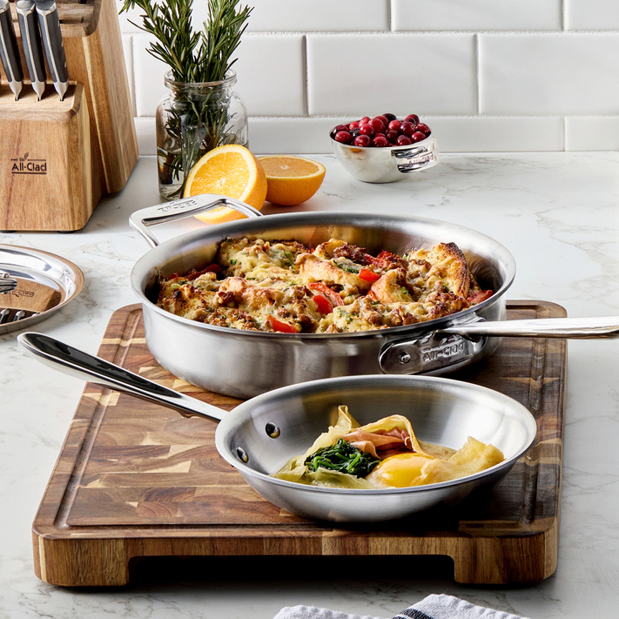All-Clad D5® Stainless-Steel 10-Piece Cookware Set
