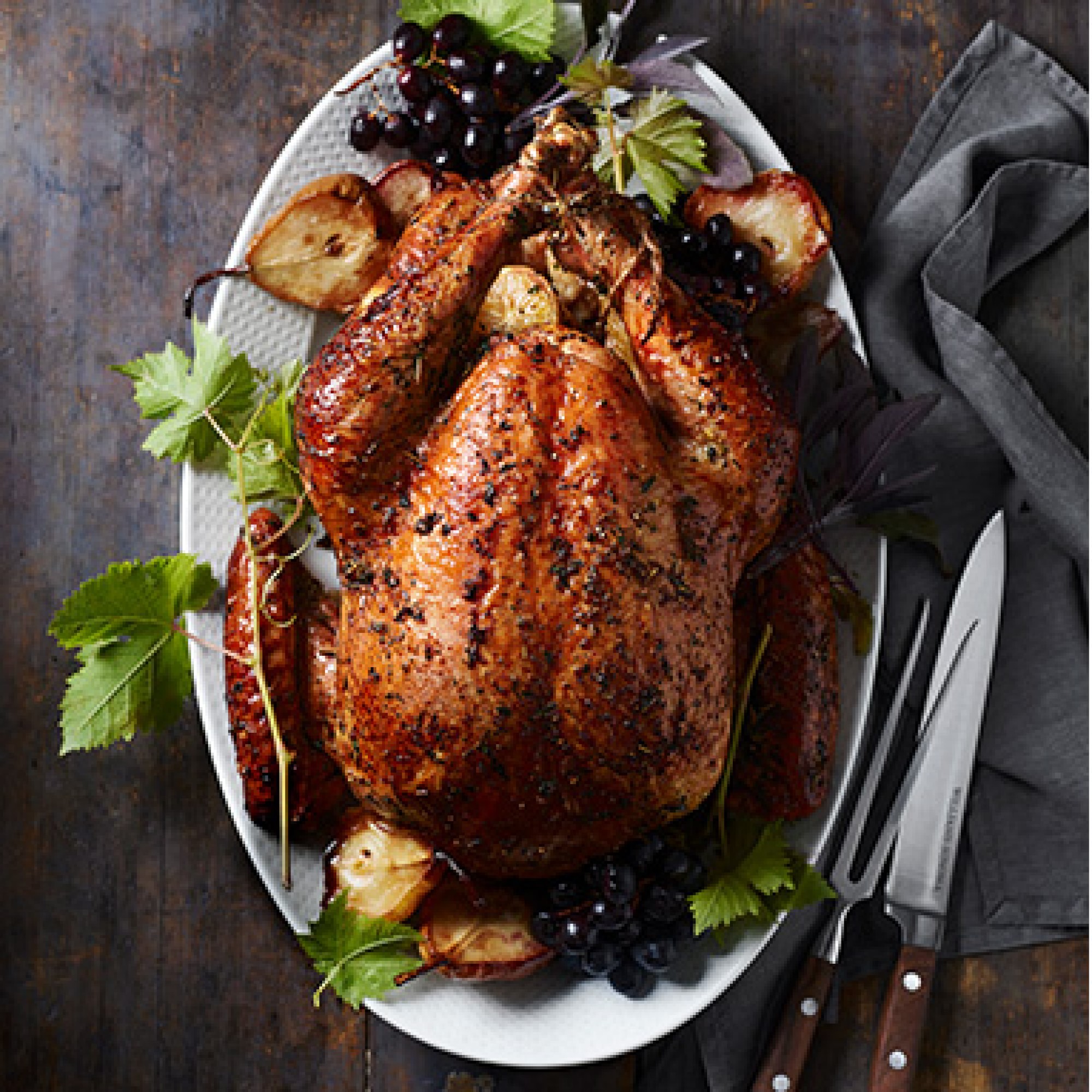 Willie Bird Pre-Brined Whole Roasted Turkey