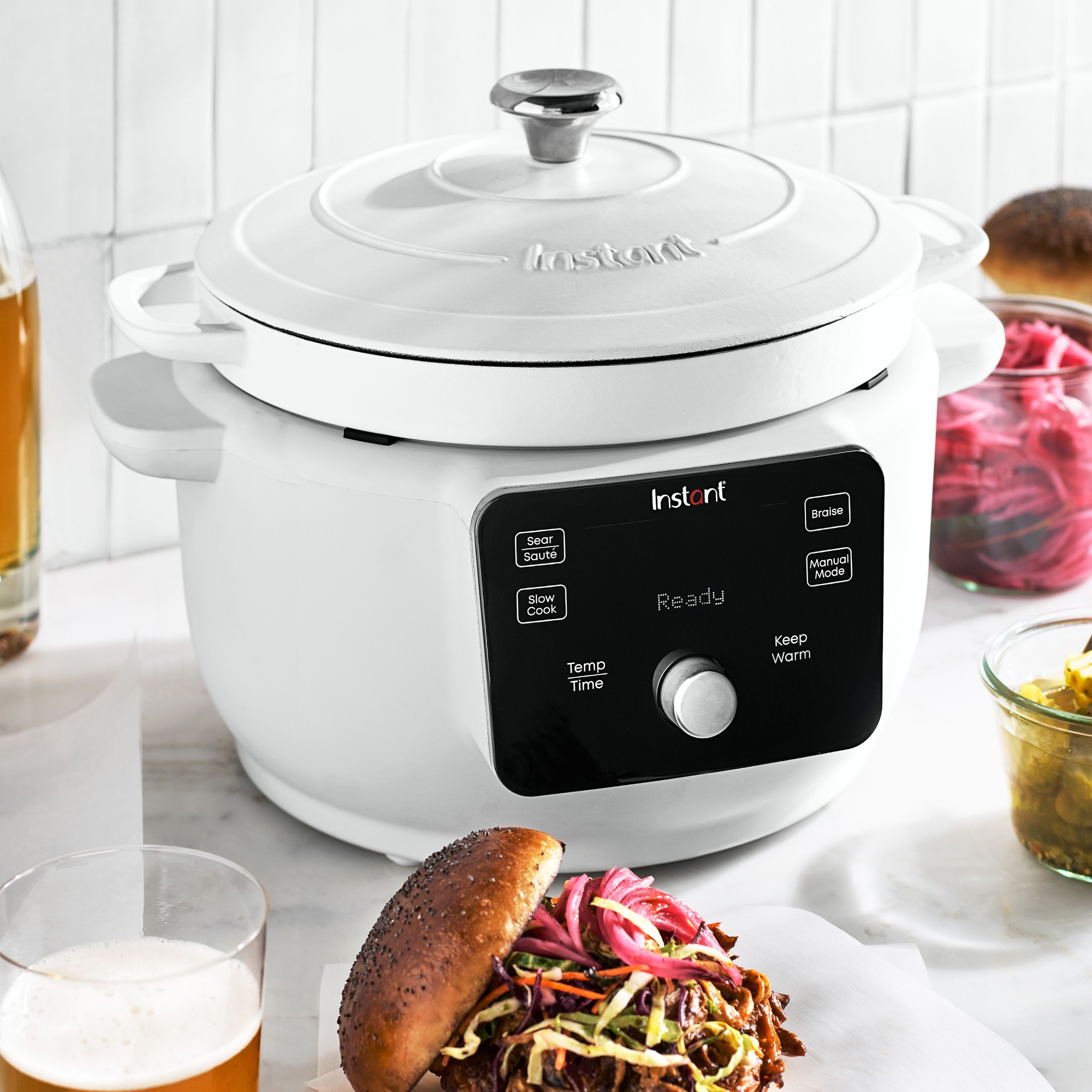 Instant Dutch Oven Slow Cooker, 6-Qt.