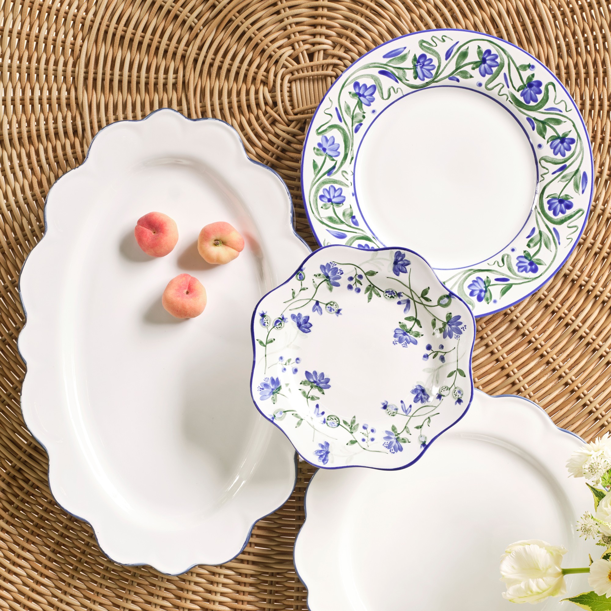 AERIN Garden Bouquet Salad Plates