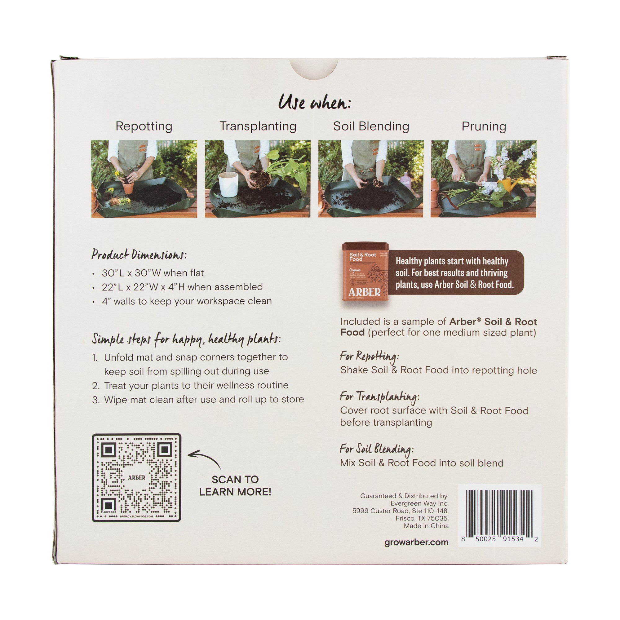 Arber Repotting Mat