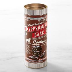 Williams Sonoma Dark Chocolate Peppermint Bark Cookies