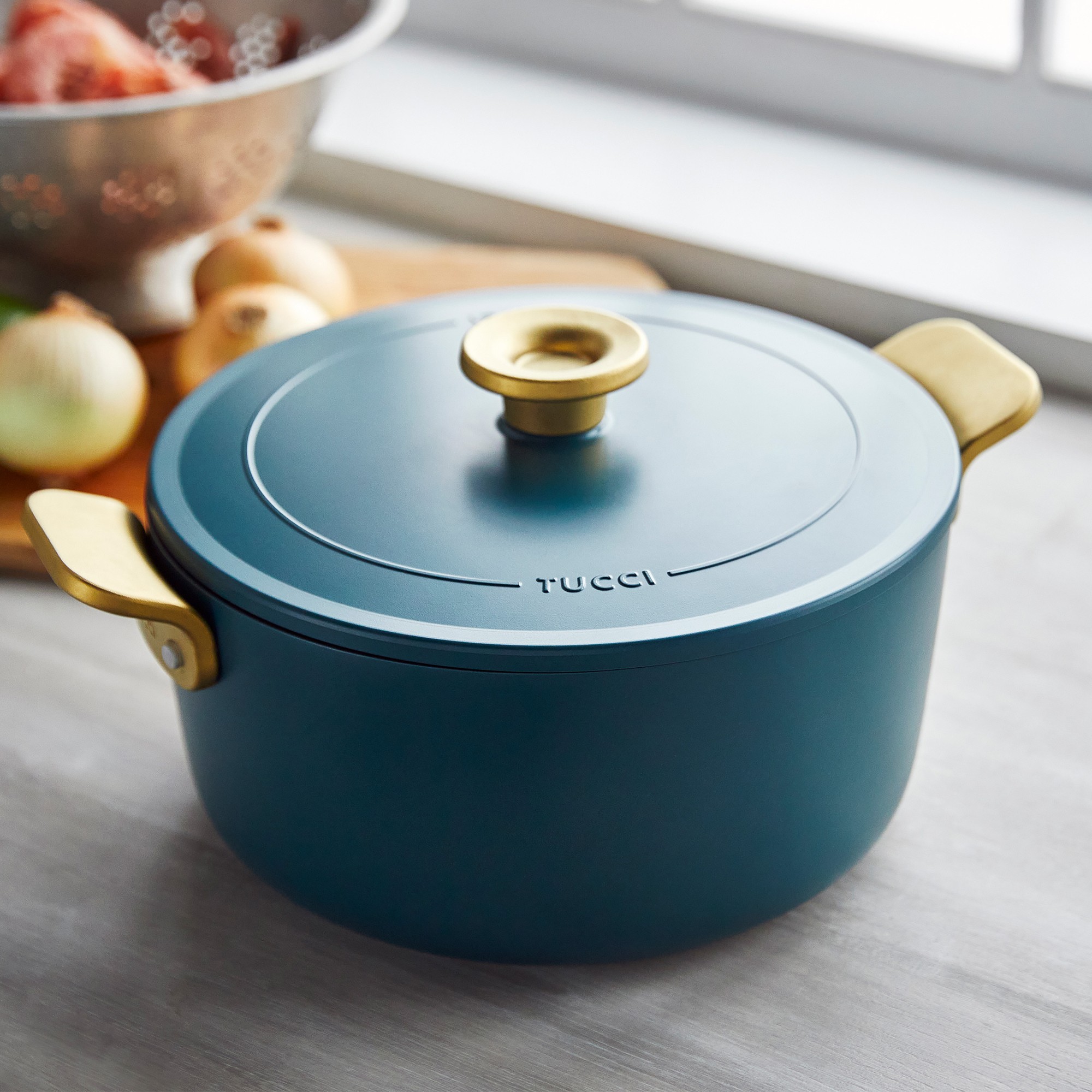 GreenPan™ Stanley Tucci™ Ceramic Nonstick Dutch Oven, 6 1/2-Qt.