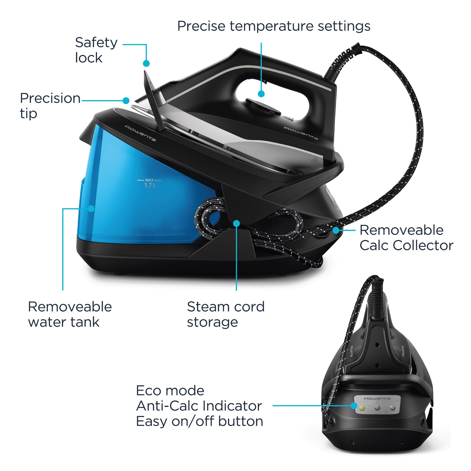 Rowenta Compact Pro Steam VR8324U1