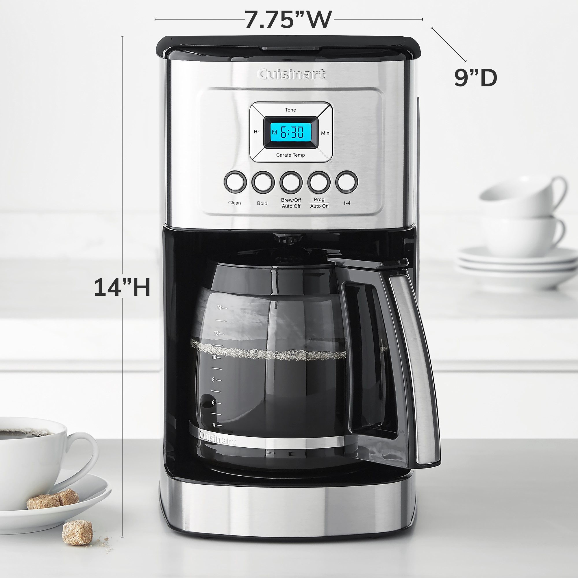 Cuisinart PerfecTemp 14-Cup Programmable Coffee Maker with Glass Carafe