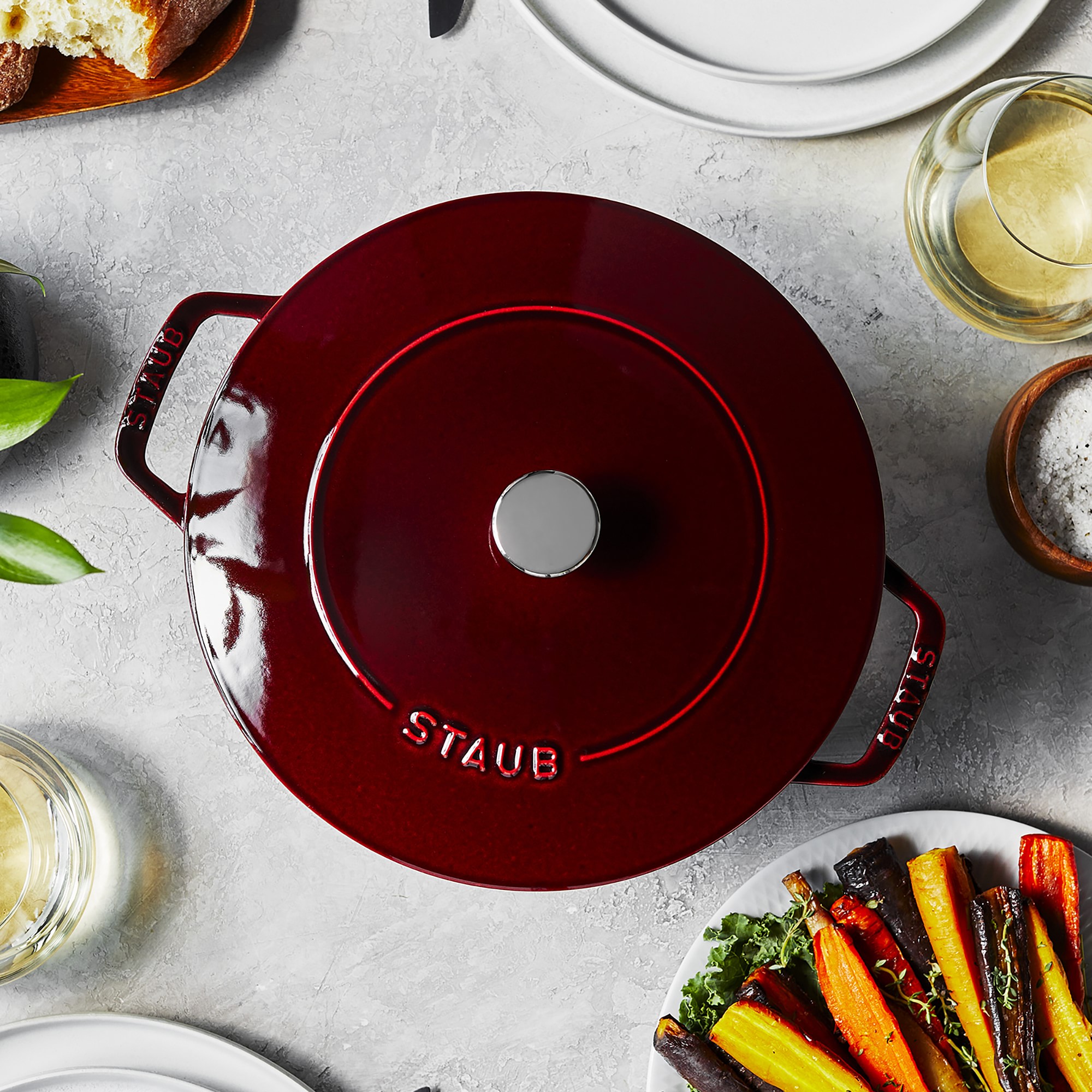 Staub Enameled Cast Iron Essential French Oven
