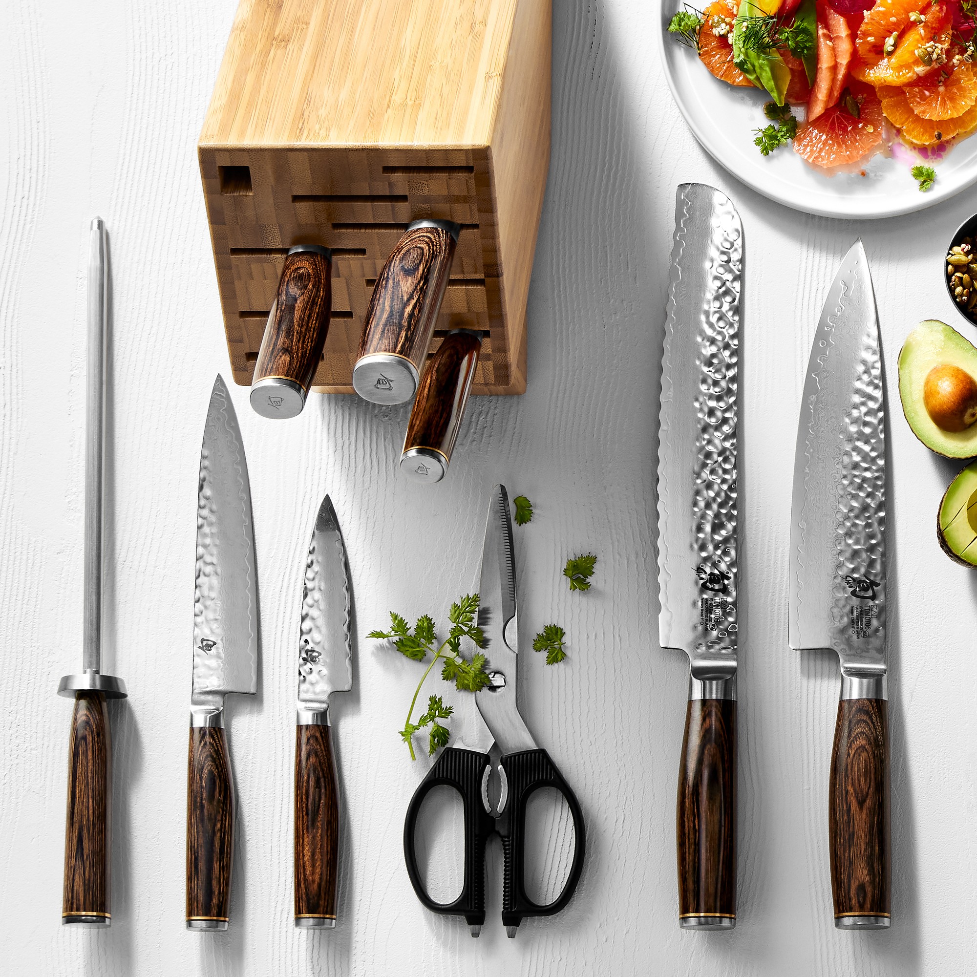 Shun Premier Knives, Set of 8