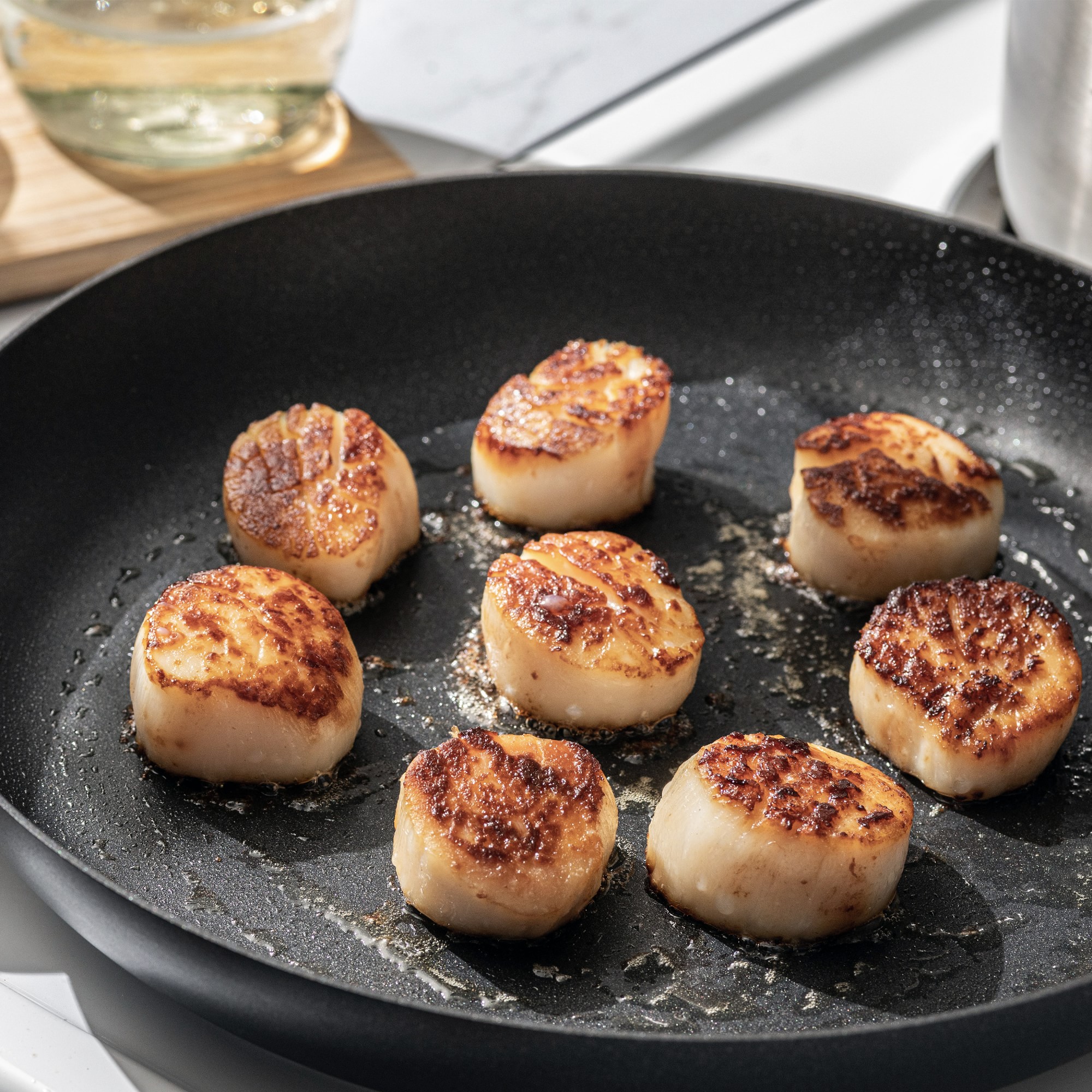 SCANPAN Classic Nonstick 3-Piece Fry Pan Set