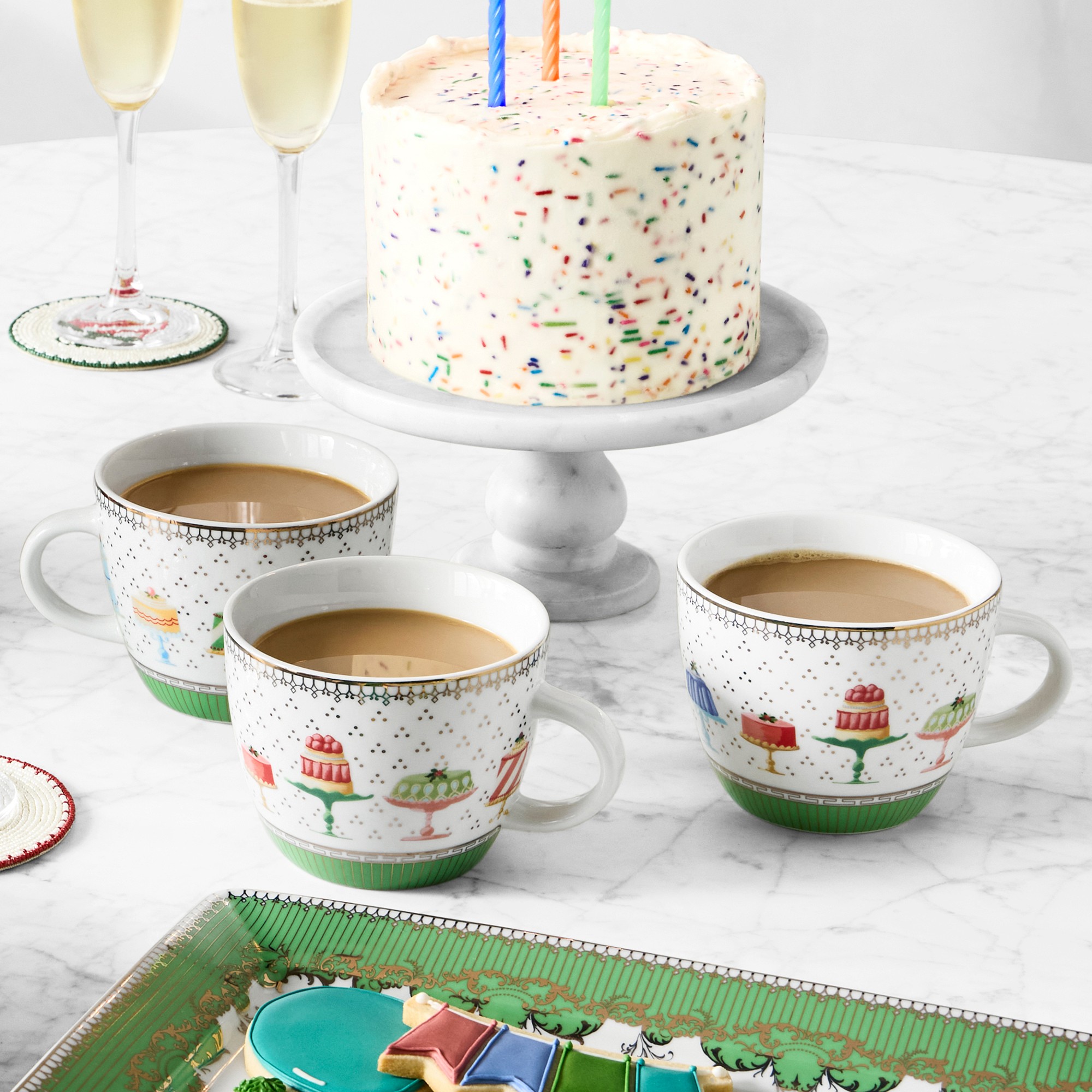 Williams Sonoma Test Kitchen Three-Layer Birthday Cake, Serves 6-8