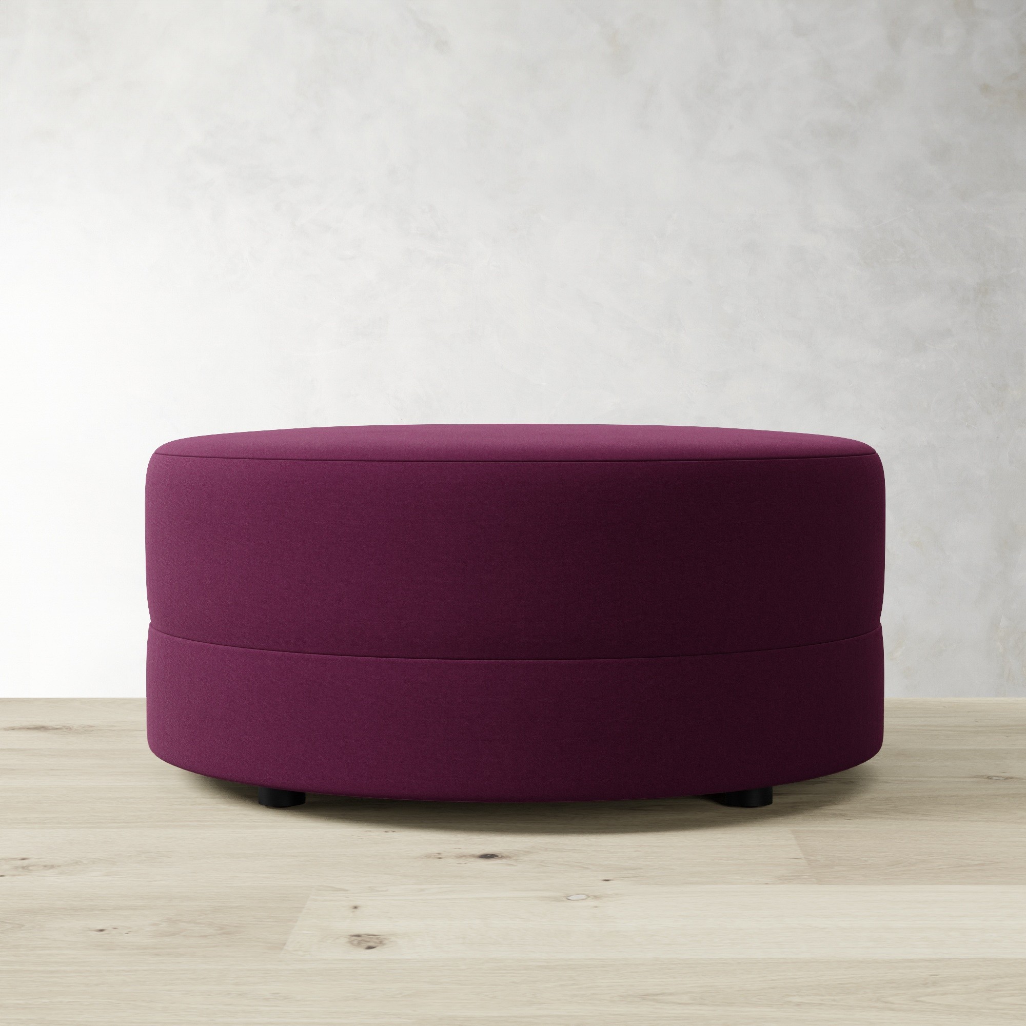 Capri Round Coffee Table Ottoman (36