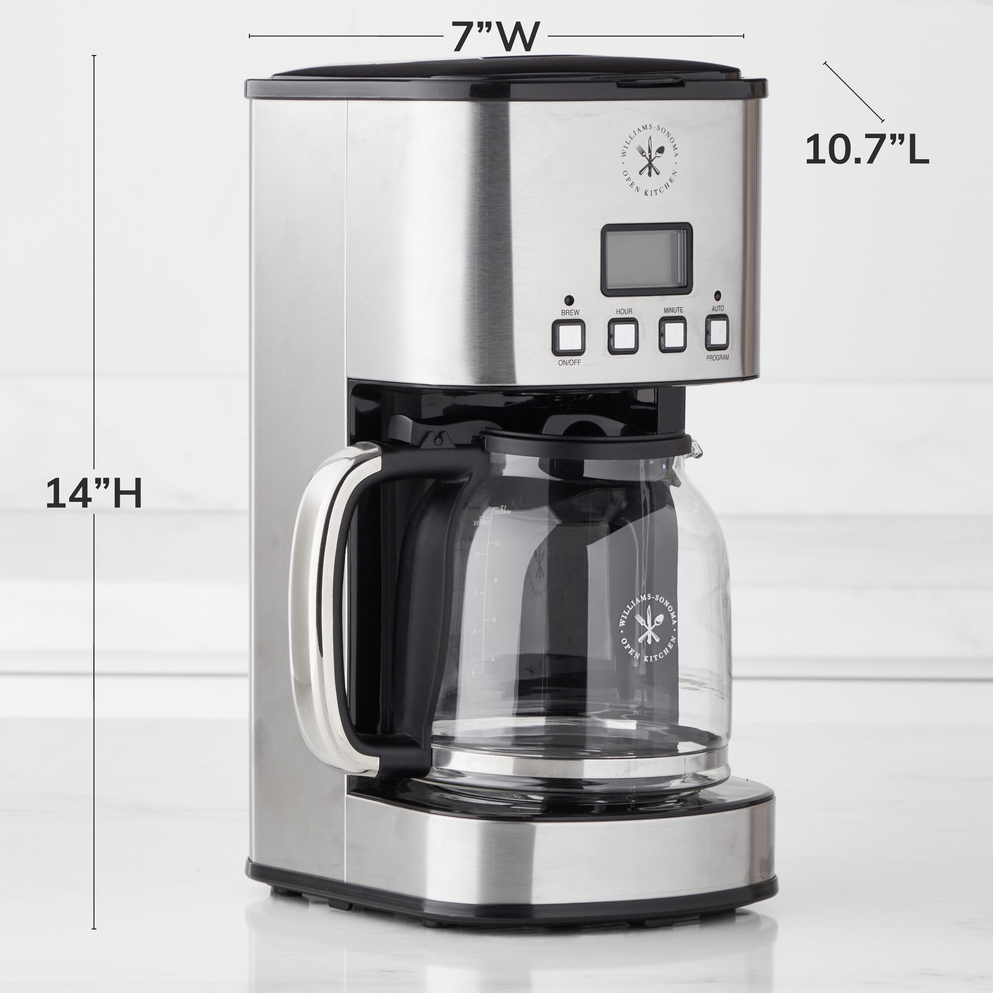Open Kitchen by Williams Sonoma 12-Cup Programmable Coffee Maker
