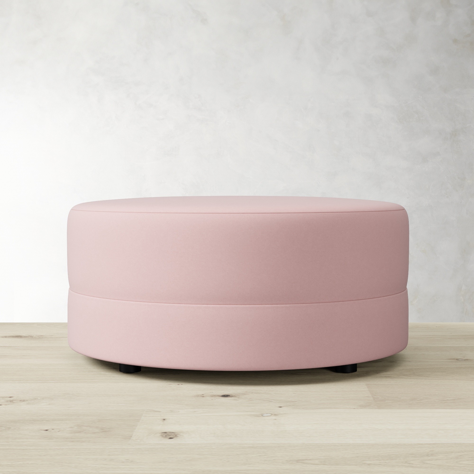 Capri Round Coffee Table Ottoman (36