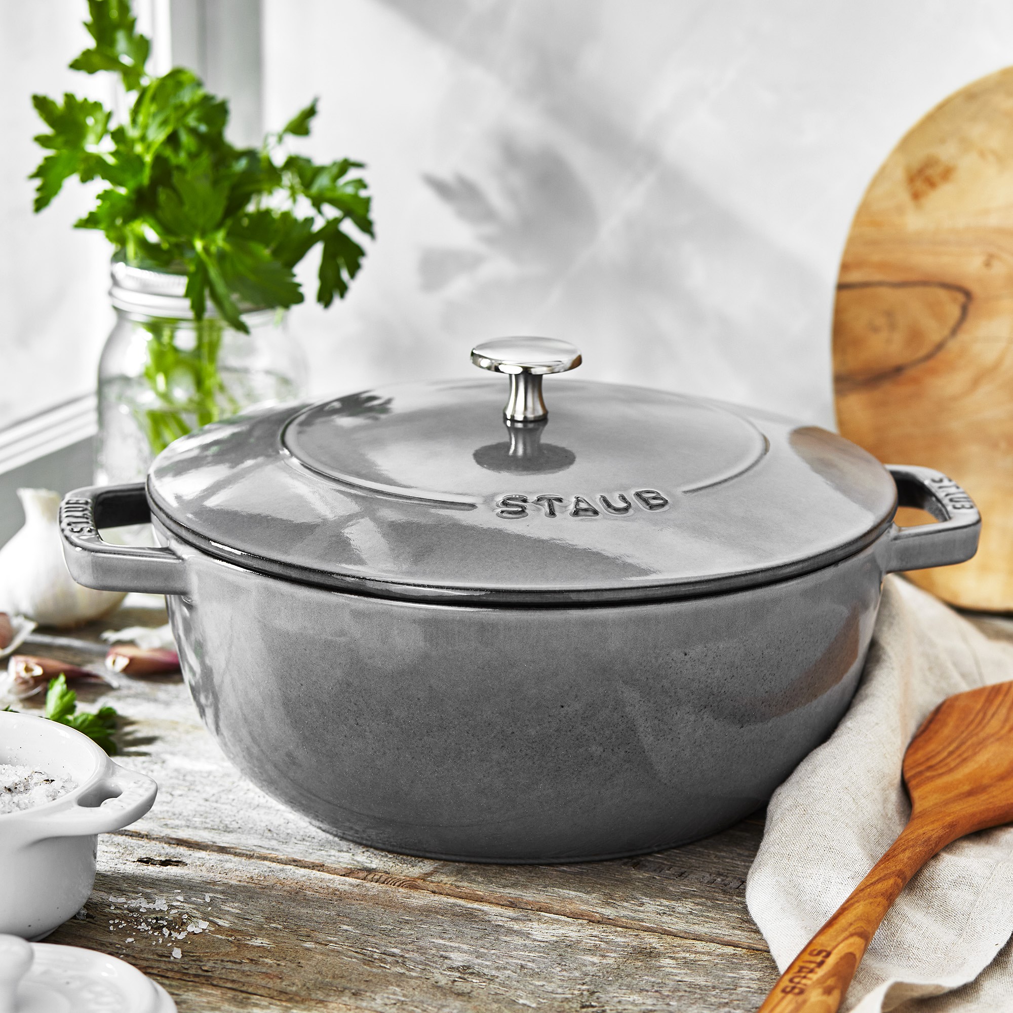 Staub Enameled Cast Iron Essential French Oven