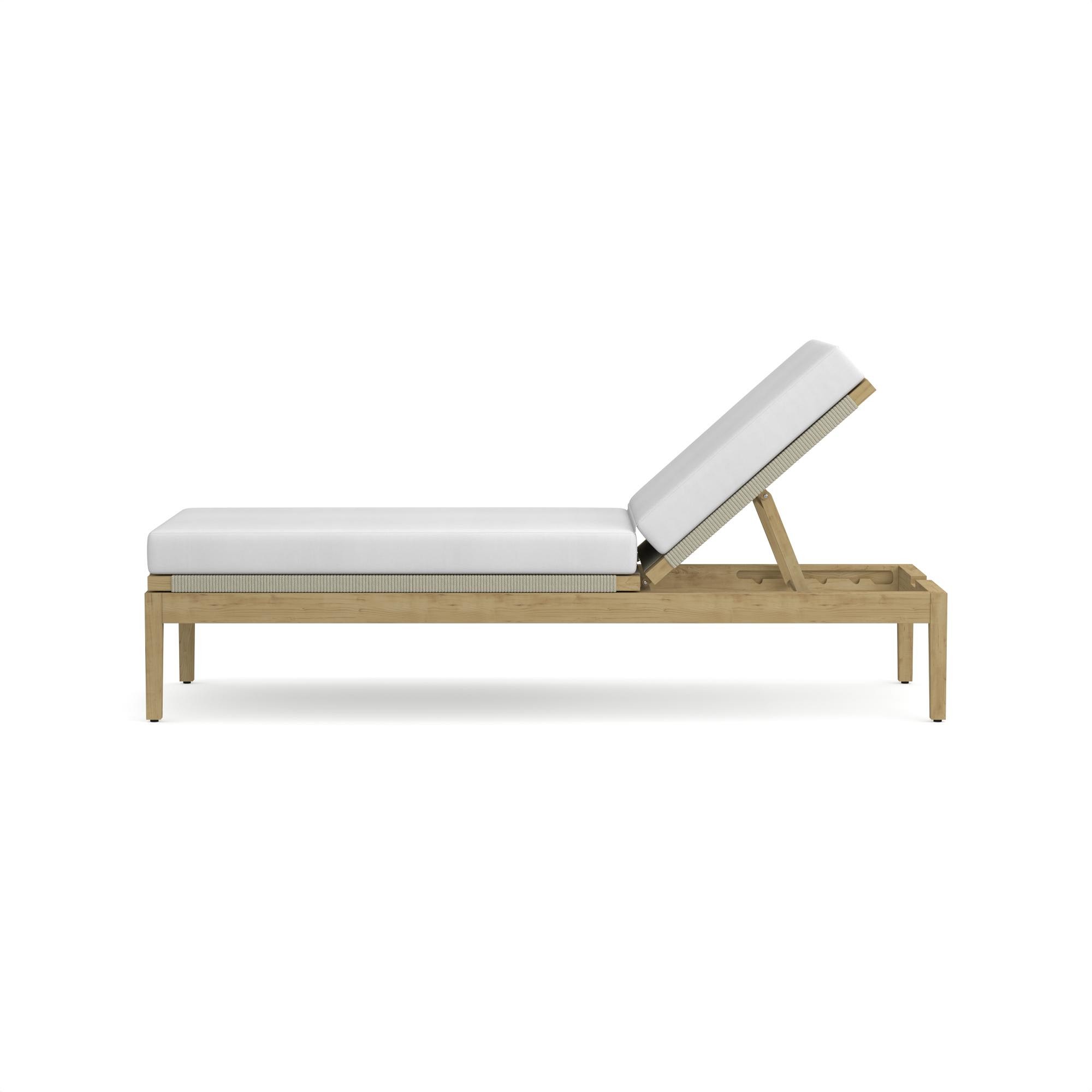 Pasadena Outdoor Teak Chaise Cushions