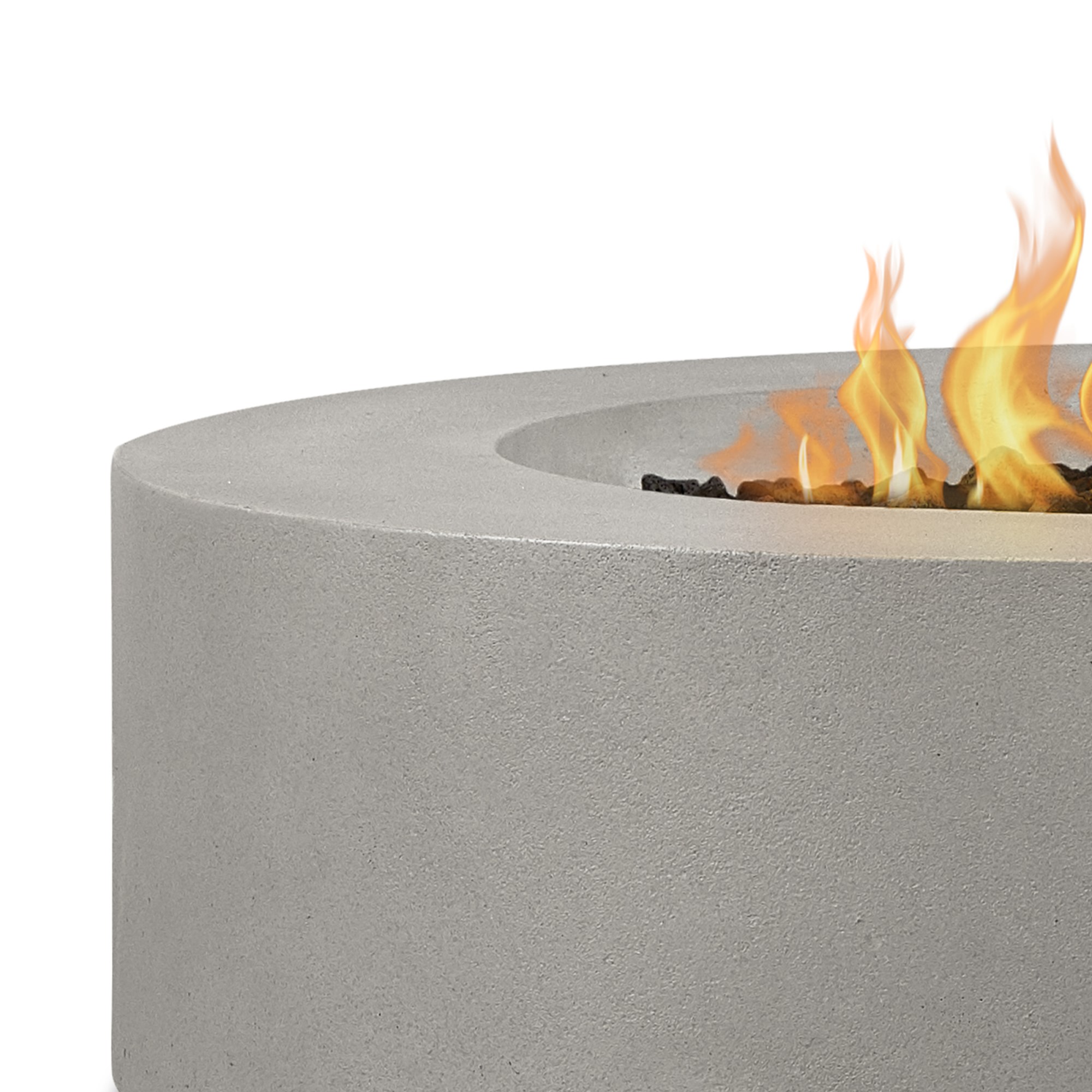 Avila Round Propane Fire Table (43