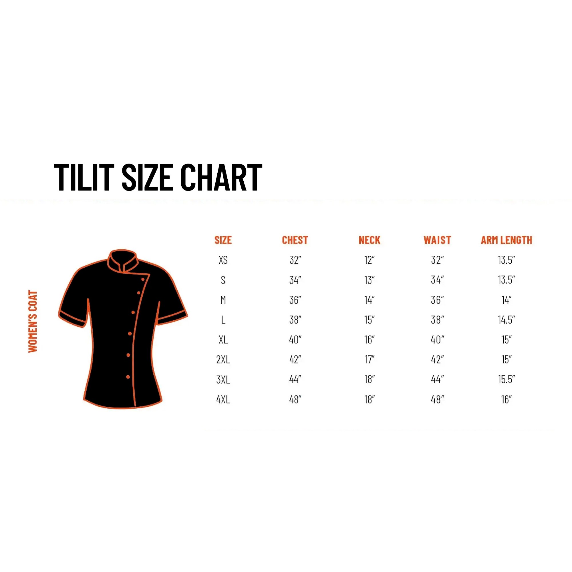 Tilit Women's Supply Chef Coat