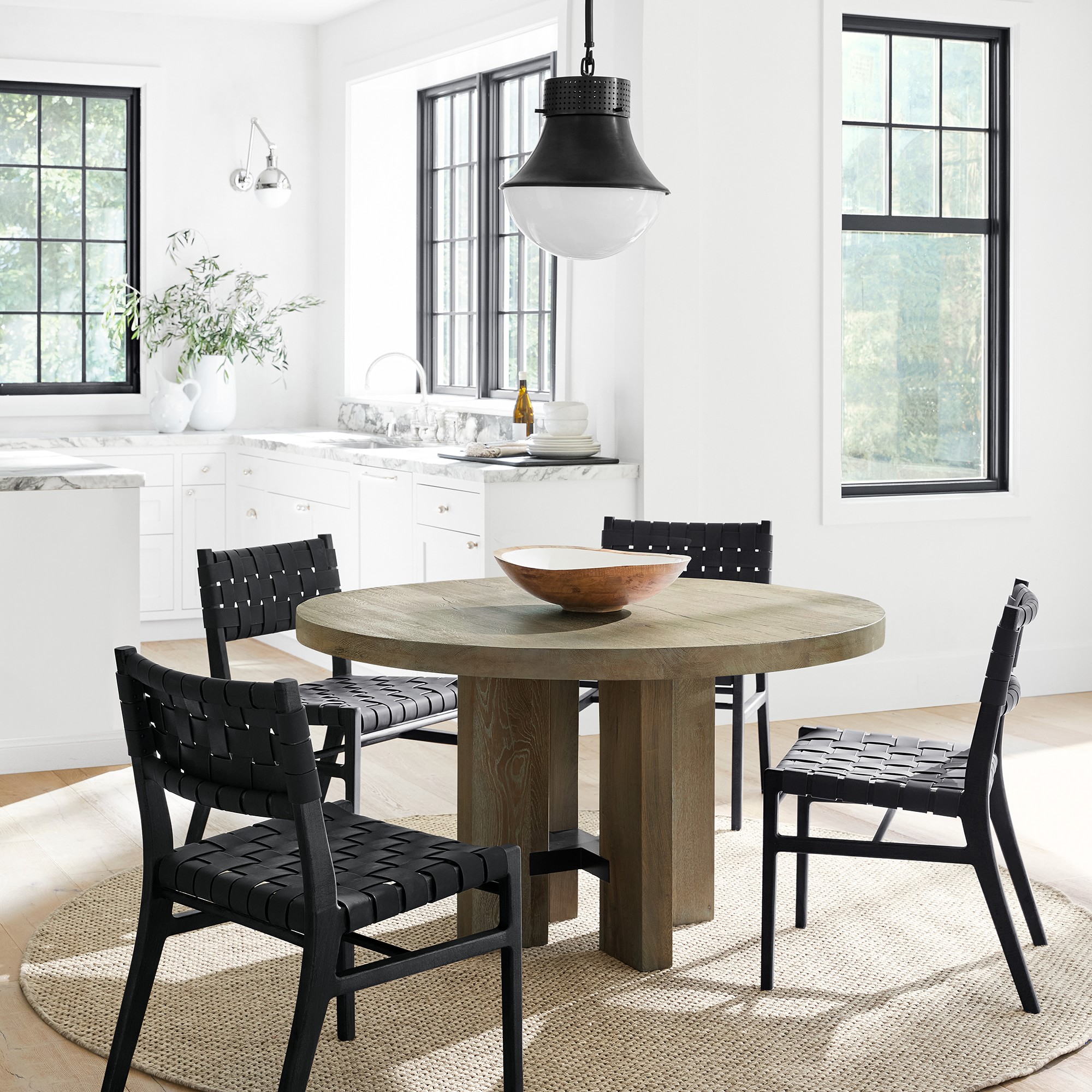 Montauk Round Dining Table (52