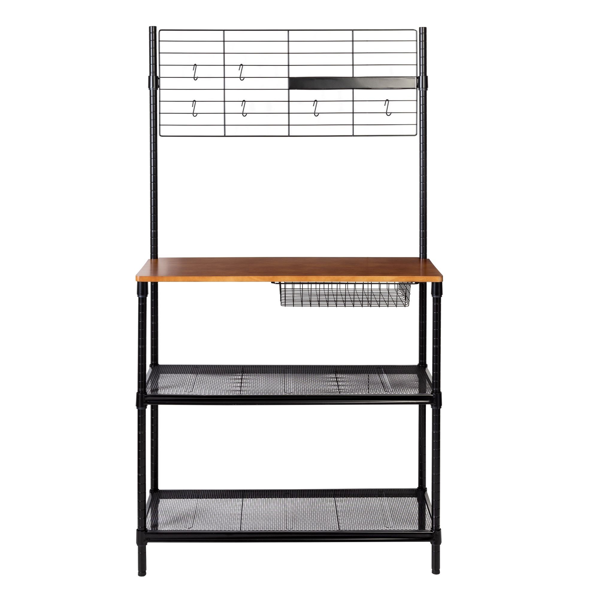 Kitchen Island with Pot Racks