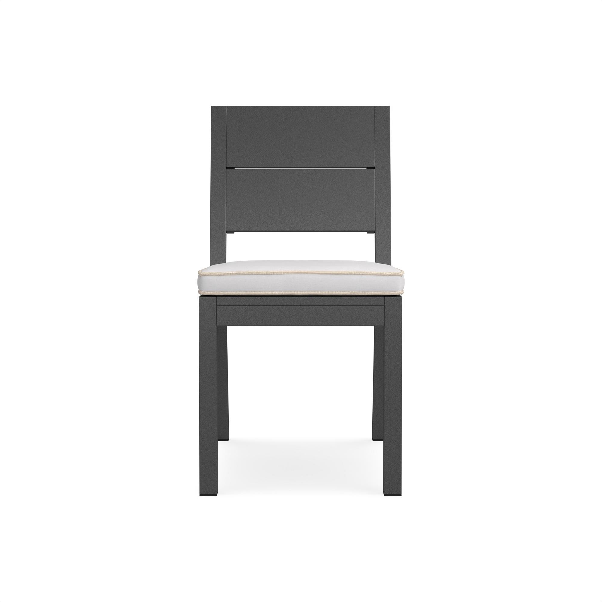 Larnaca Outdoor Metal Dining Side Chair Cushions