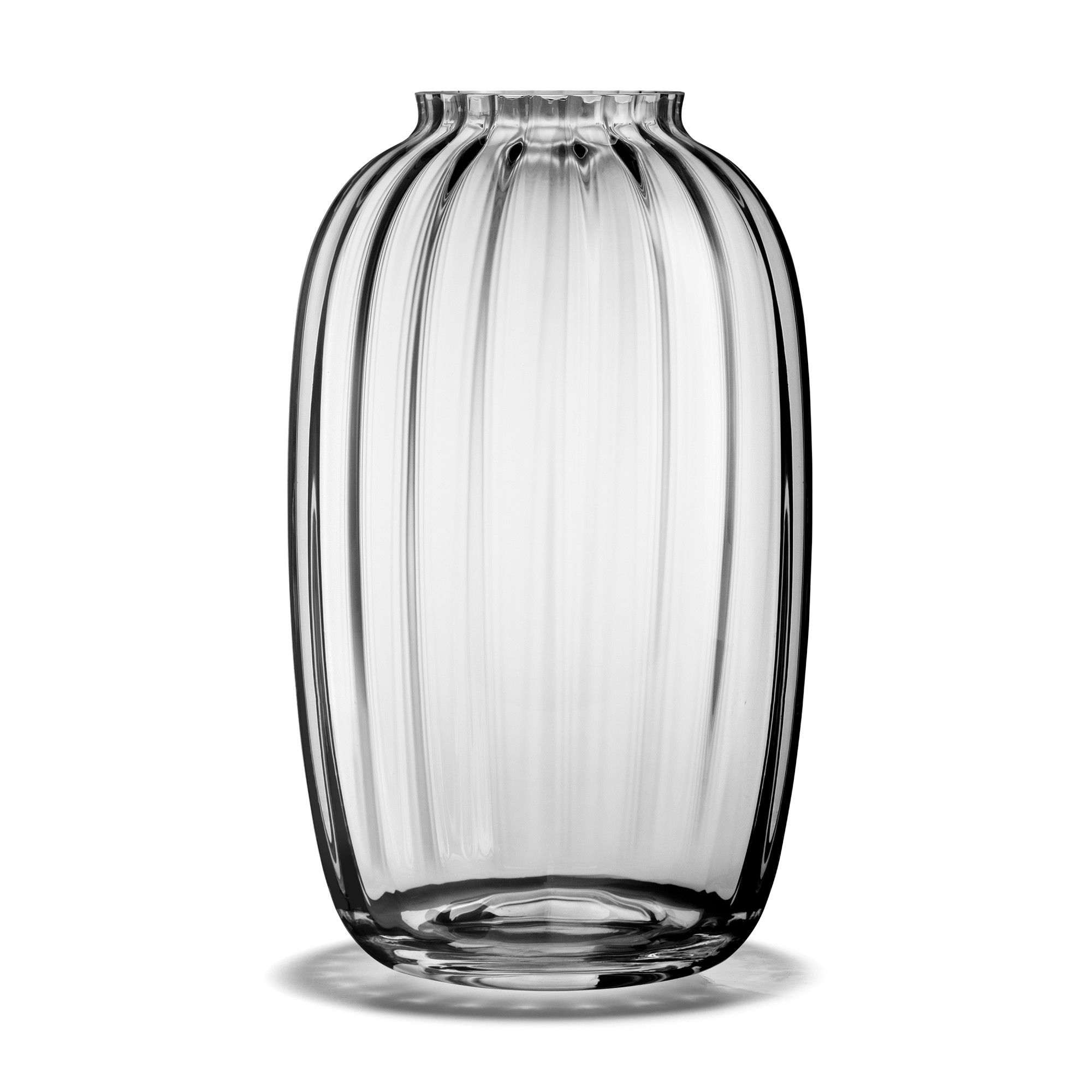 Primula Oval Glass Vase