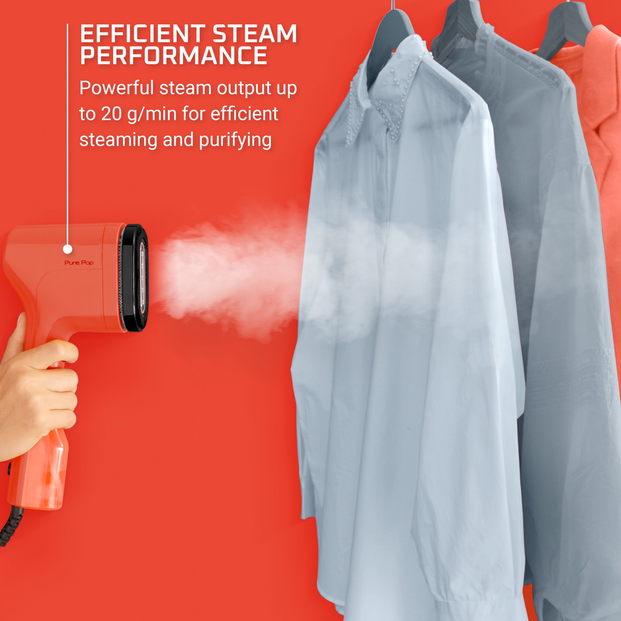 Rowenta Pure Pop Handheld Garment Steamer