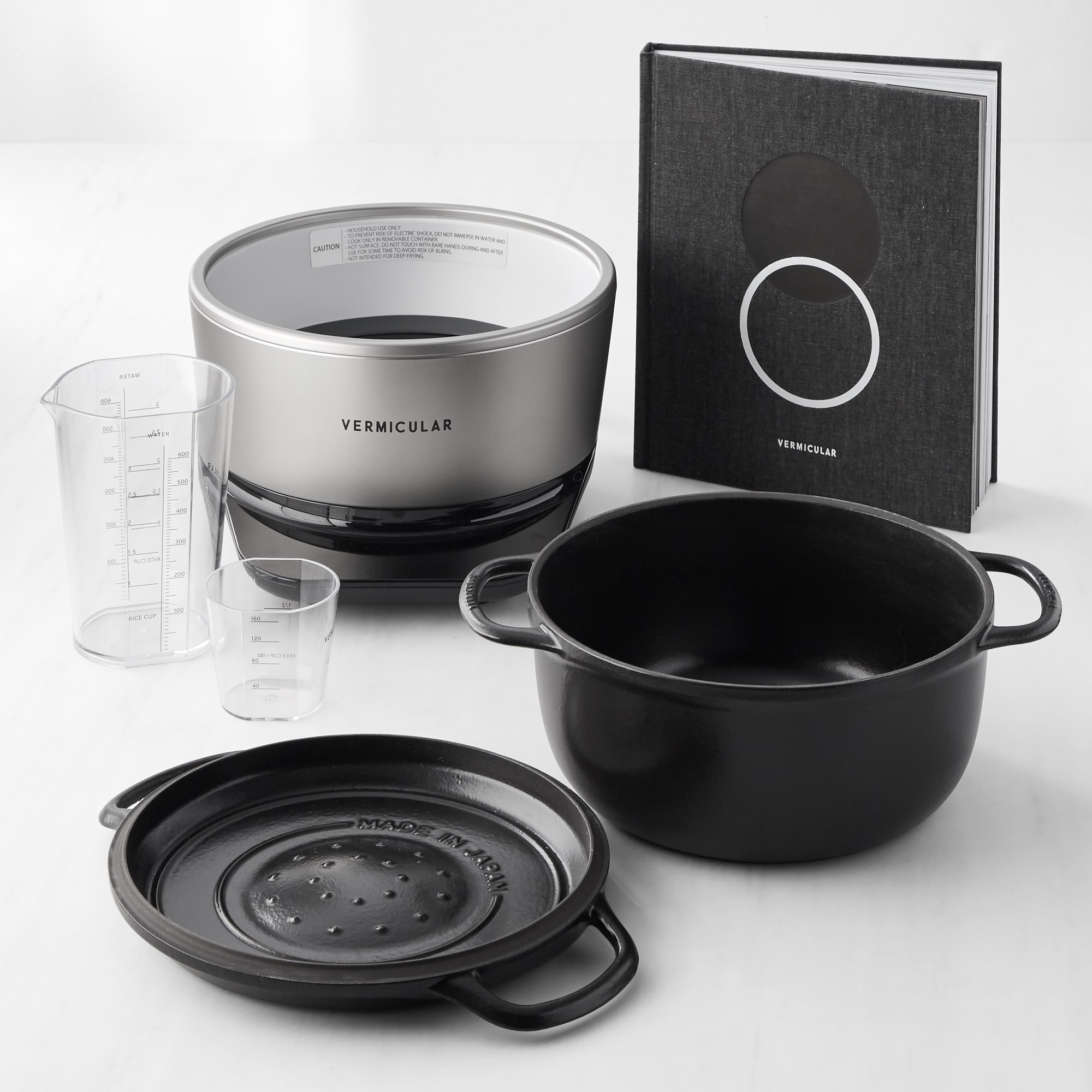 Vermicular Musui-Kamado Cast Iron Induction Cooker, 4-Qt.