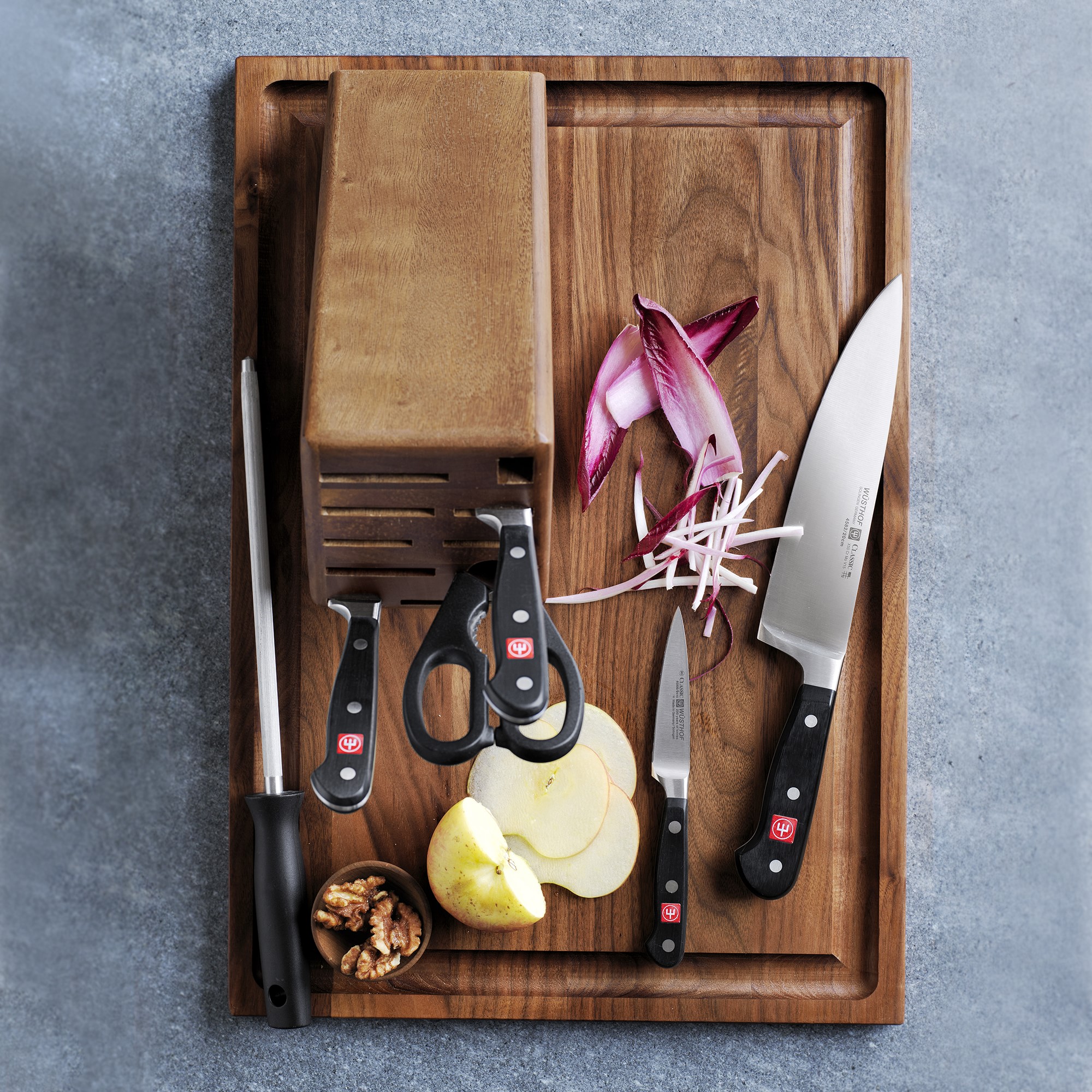Wüsthof Classic Knife Block, Set of 7