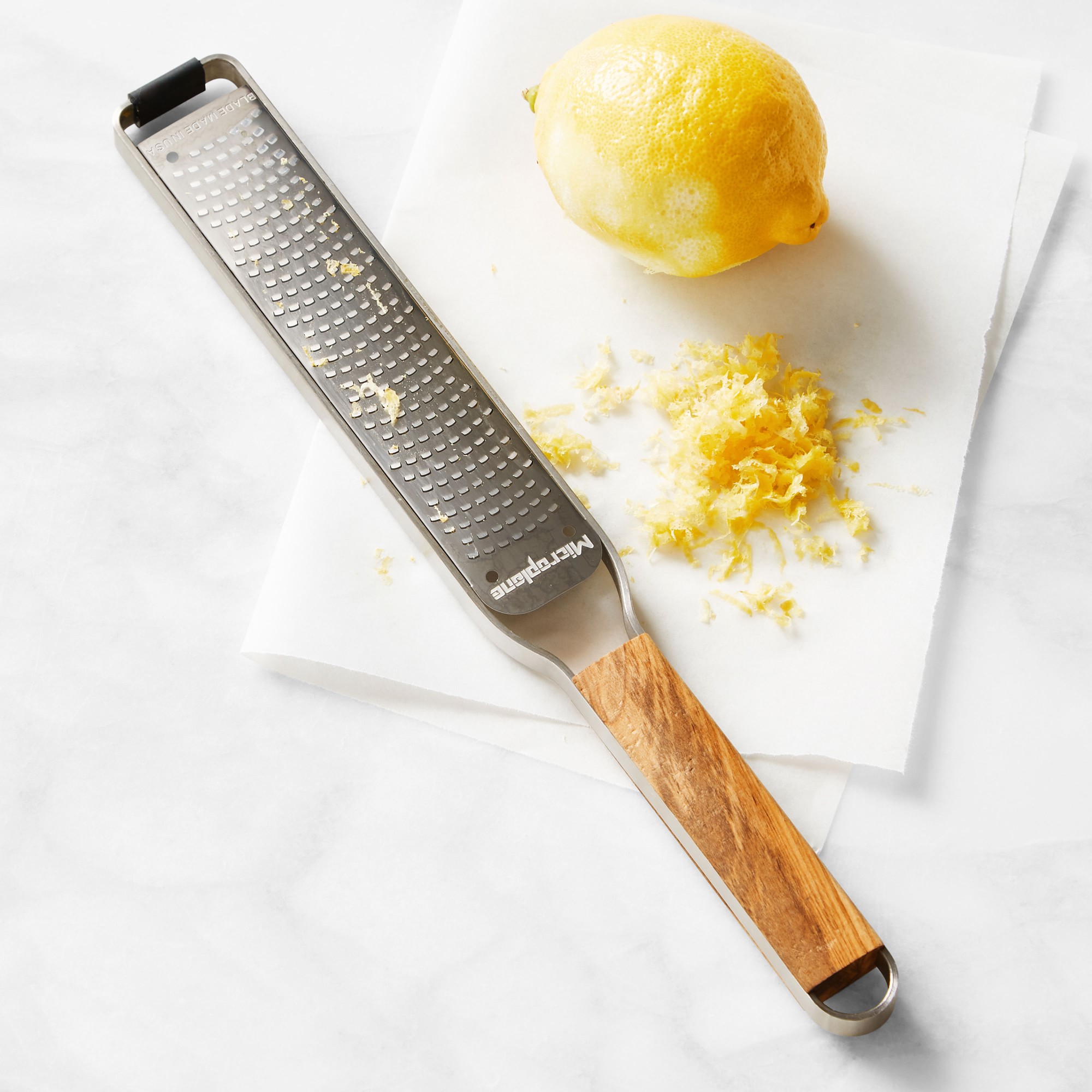 Microplane® Olivewood Master Series Paddle Graters