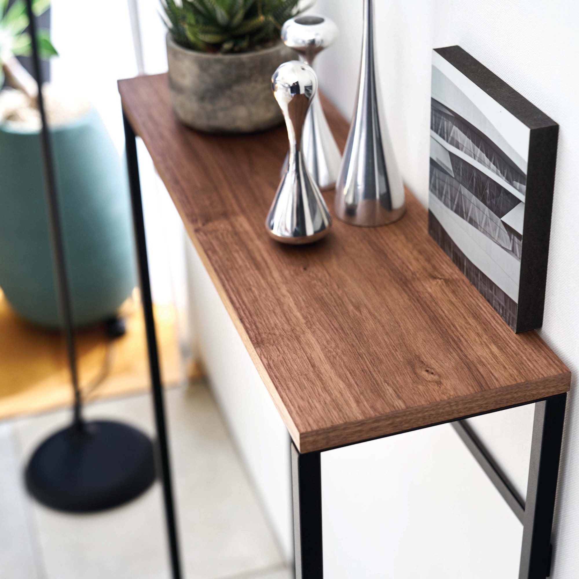 Yamazaki Home Narrow Entryway Console Table