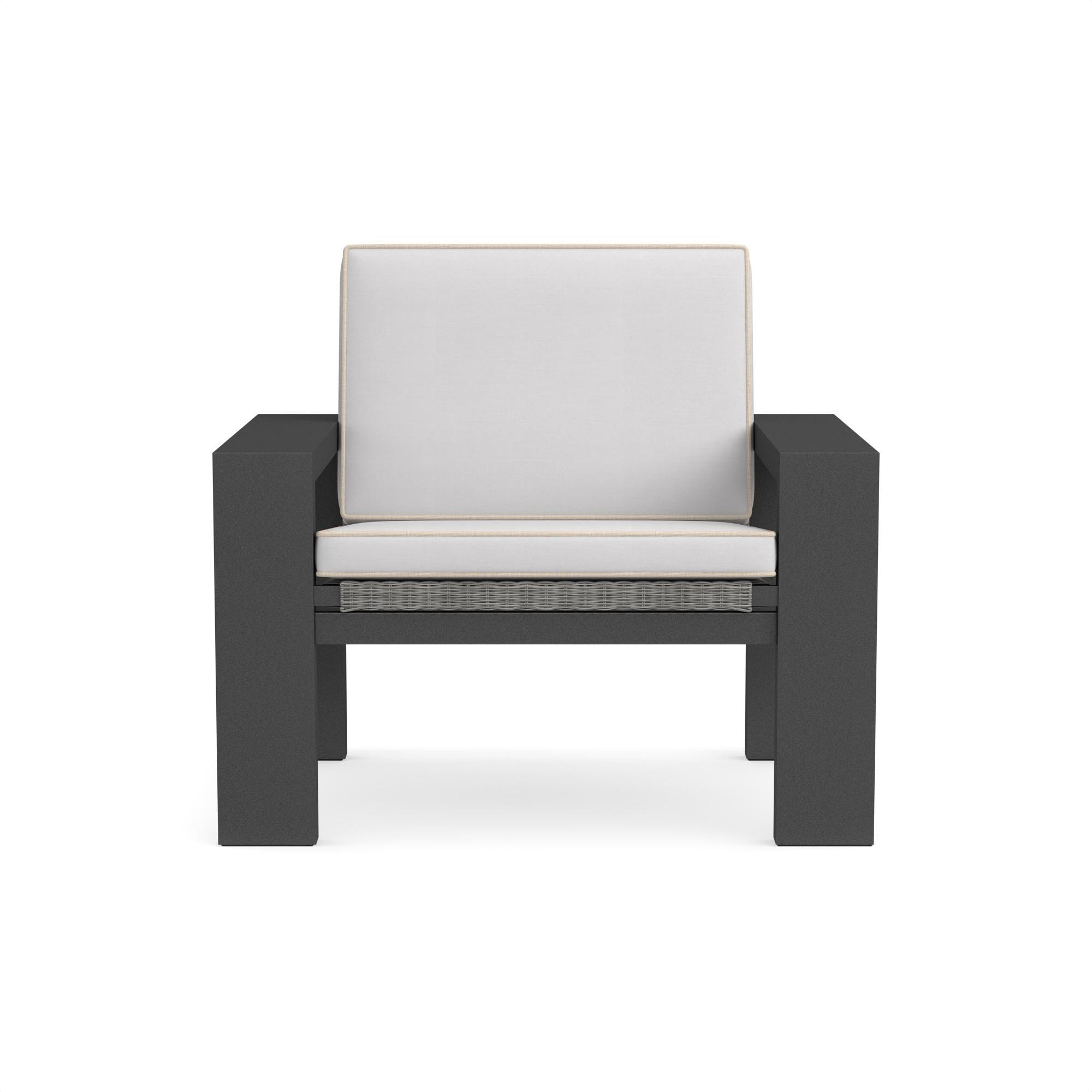 Larnaca Outdoor Teak x All-Weather Weave Club Chair Cushions