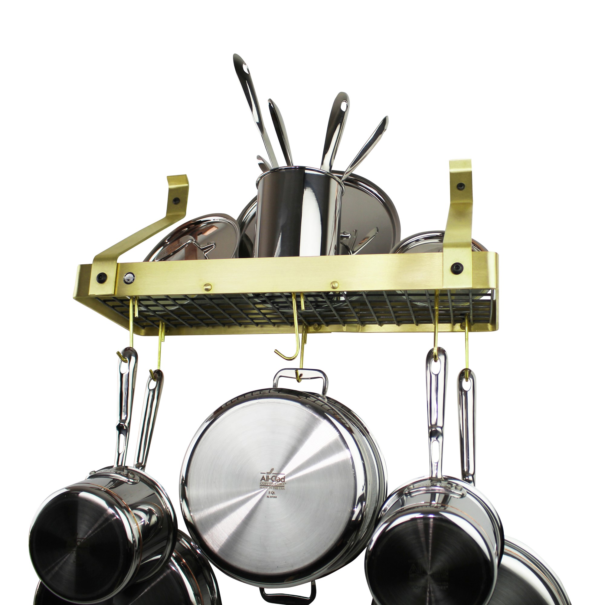 Enclume Wall-Mounted Narrow Bookshelf Rack